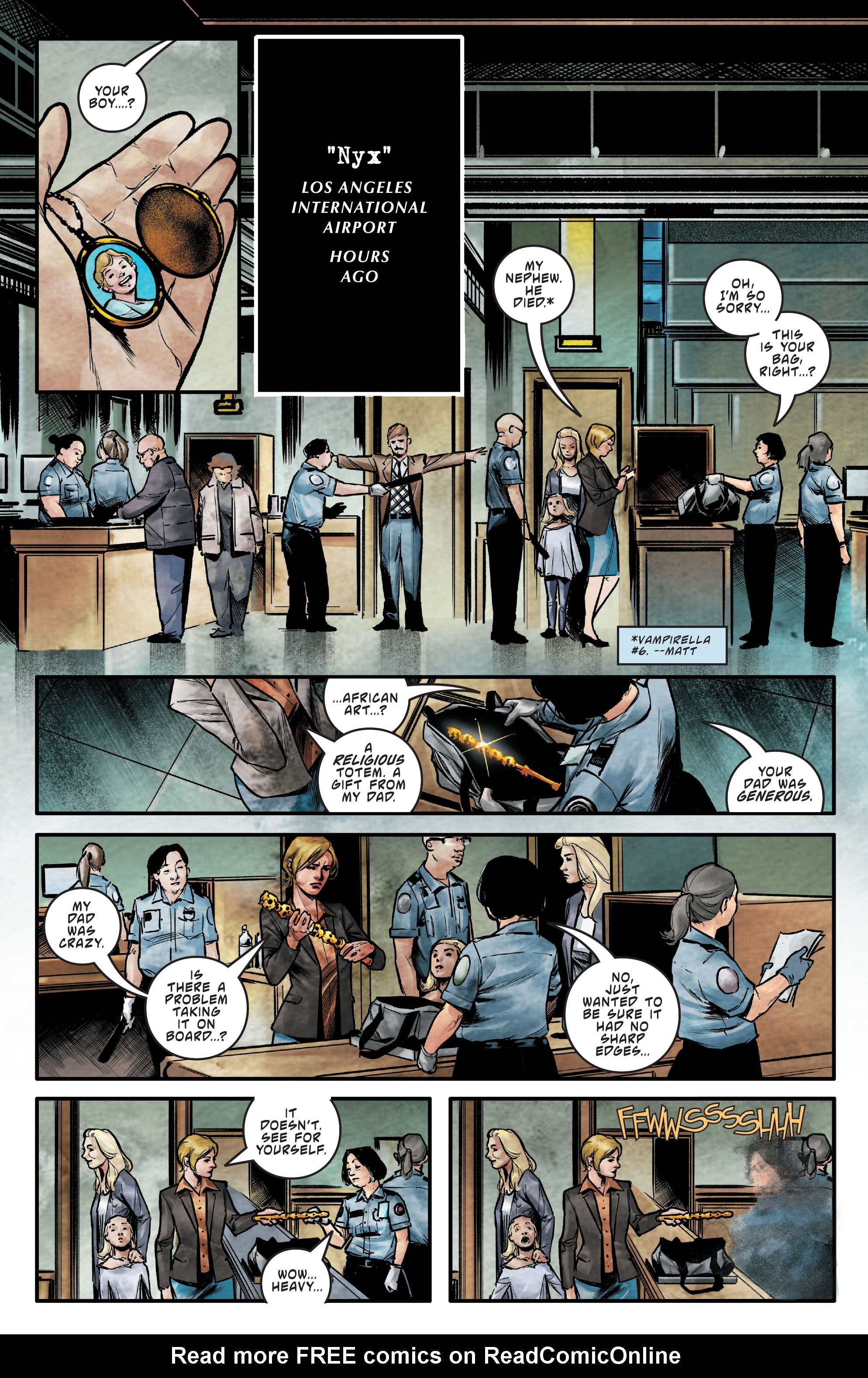 Read online Sacred Six comic -  Issue #3 - 12