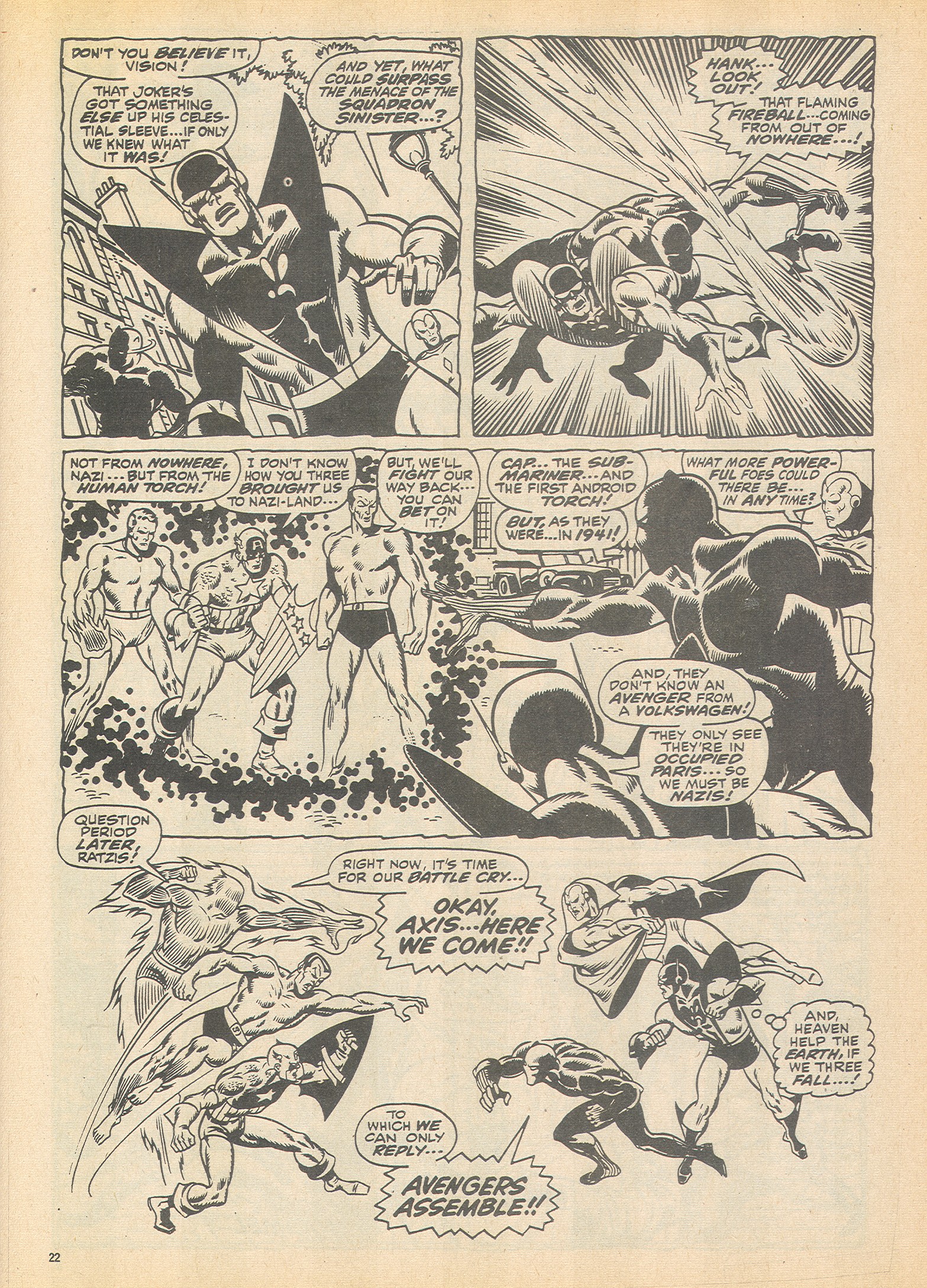 Read online The Avengers (1973) comic -  Issue #108 - 22