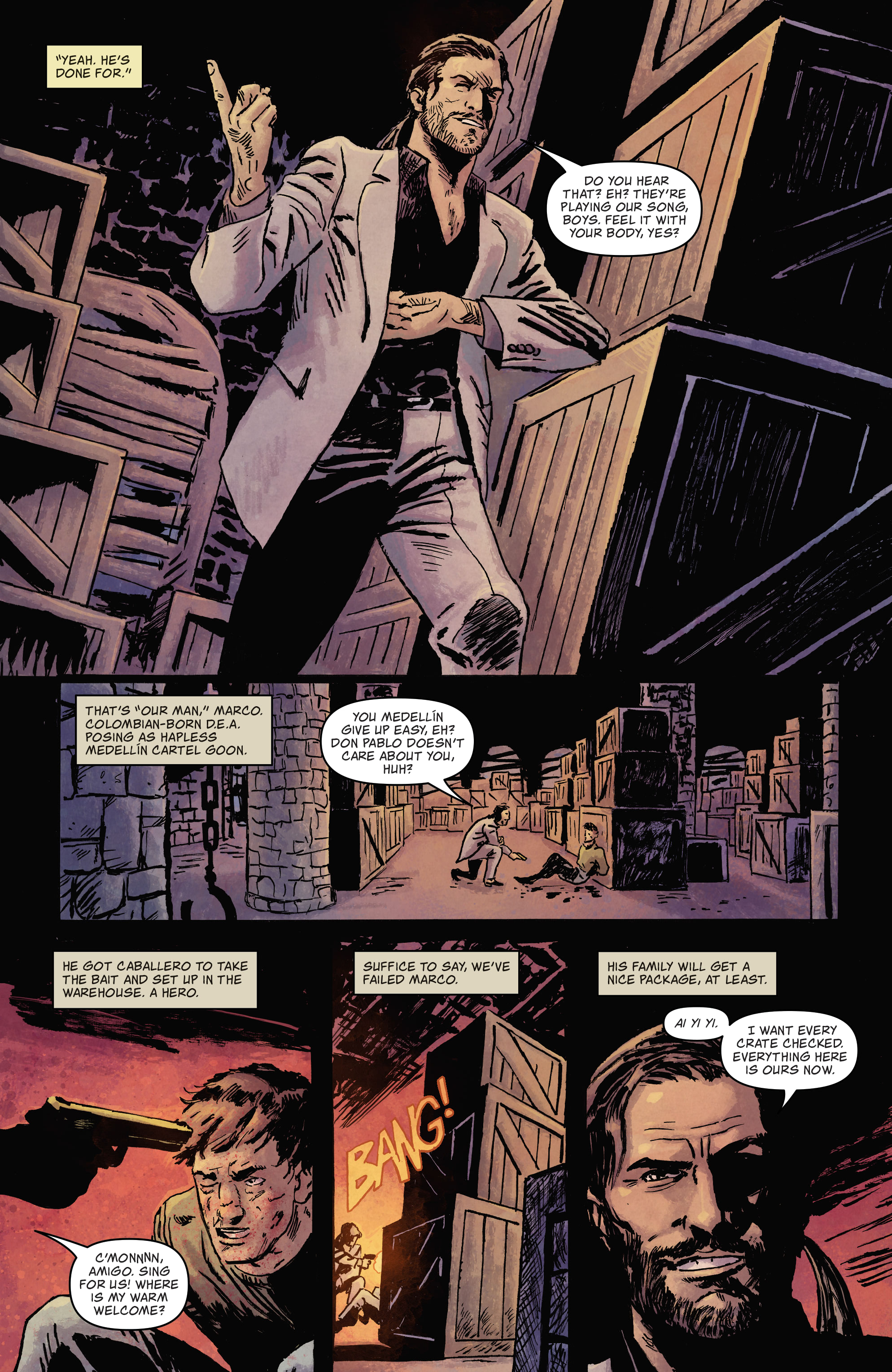 Read online Narcos comic -  Issue #3 - 9