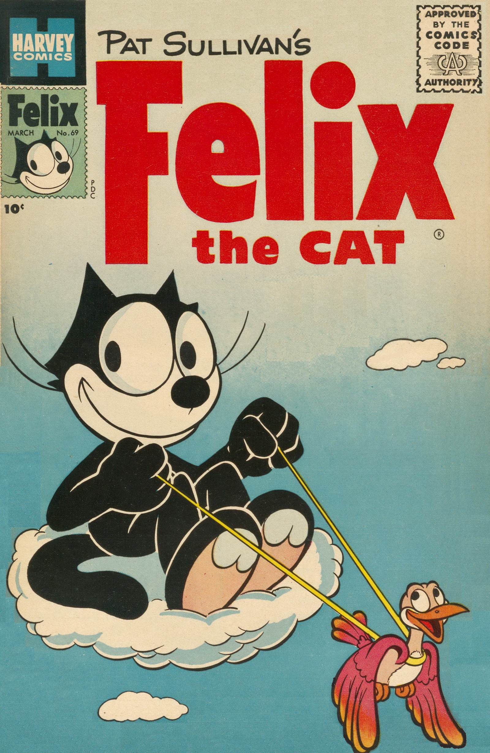 Read online Felix the Cat (1955) comic -  Issue #69 - 1