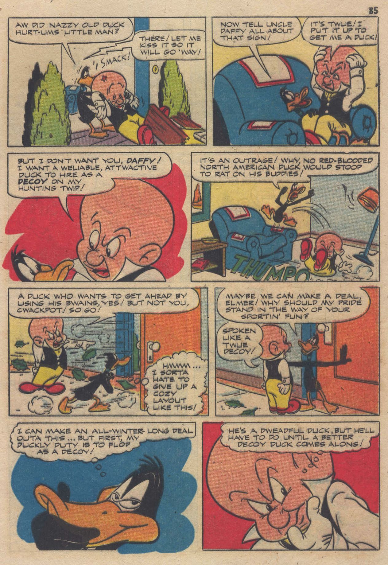 Read online Bugs Bunny's Christmas Funnies comic -  Issue # TPB 3 - 87