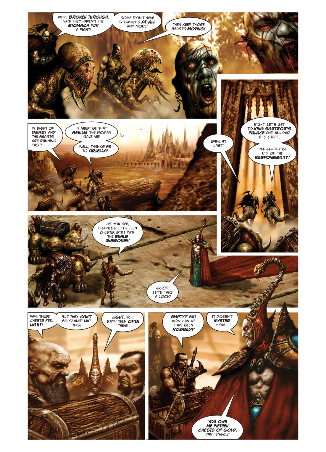 Read online Tales of Telguuth comic -  Issue # TPB - 140