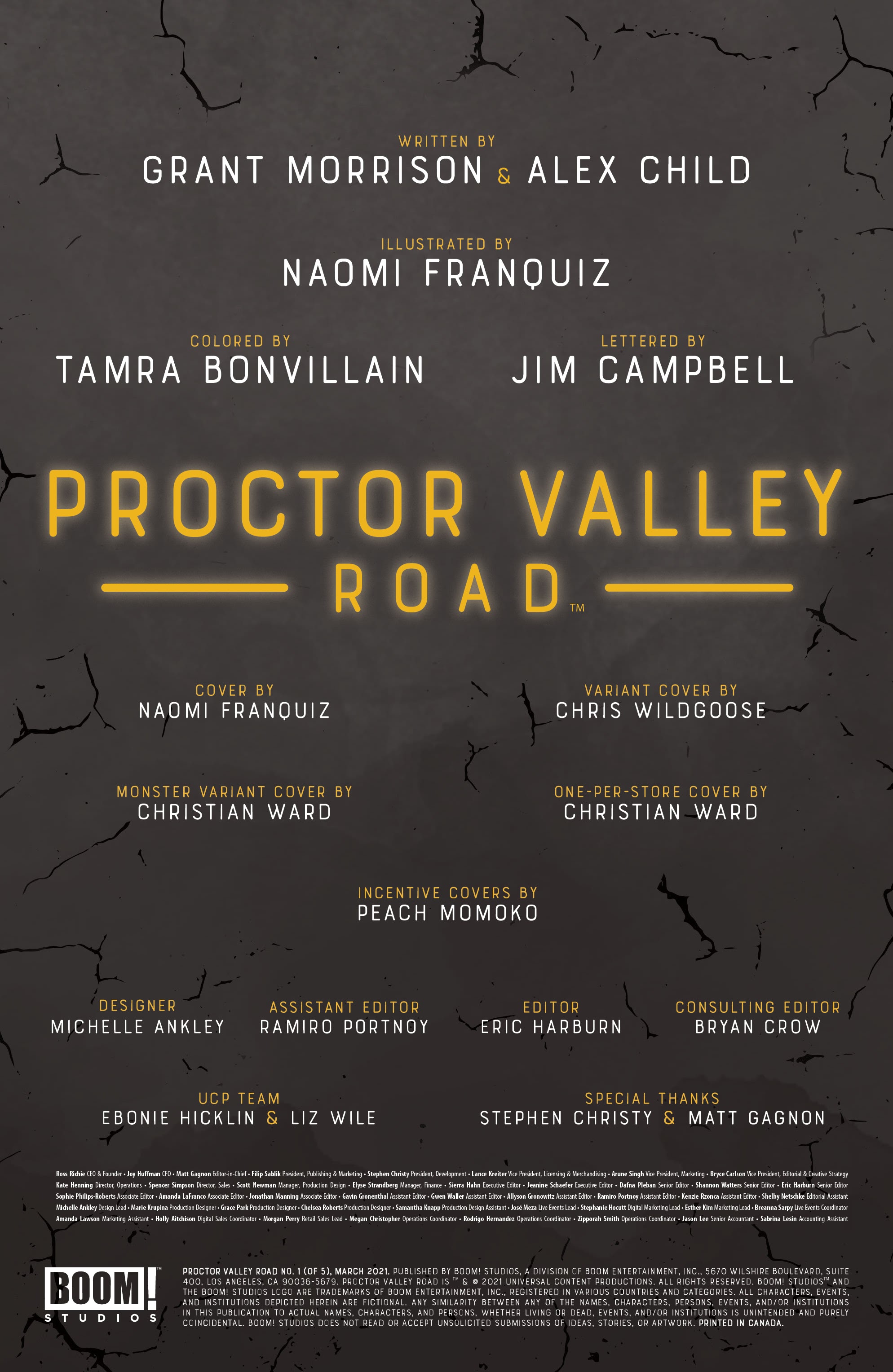 Read online Proctor Valley Road comic -  Issue #1 - 2