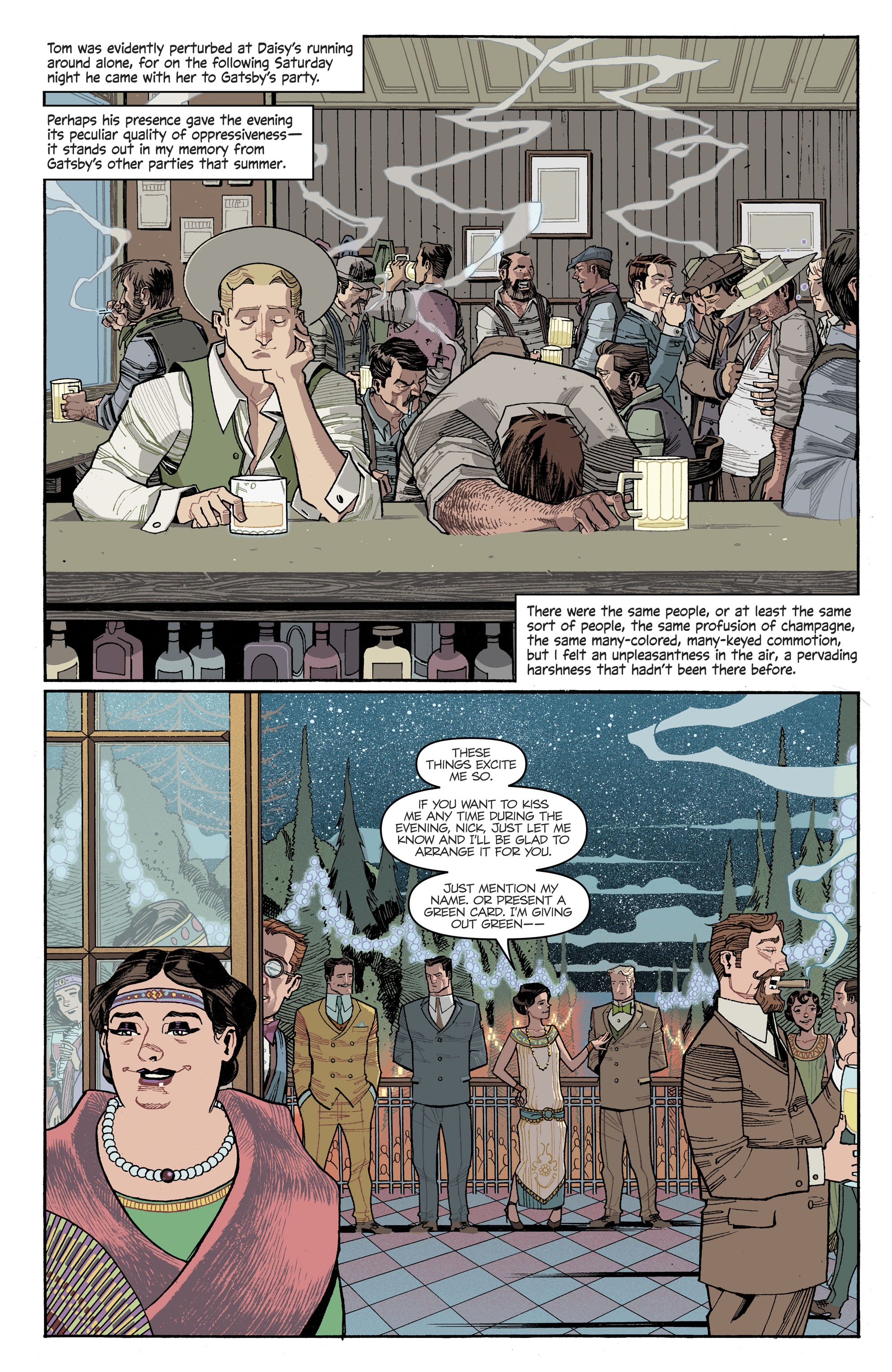 Read online The Great Gatsby comic -  Issue #4 - 20