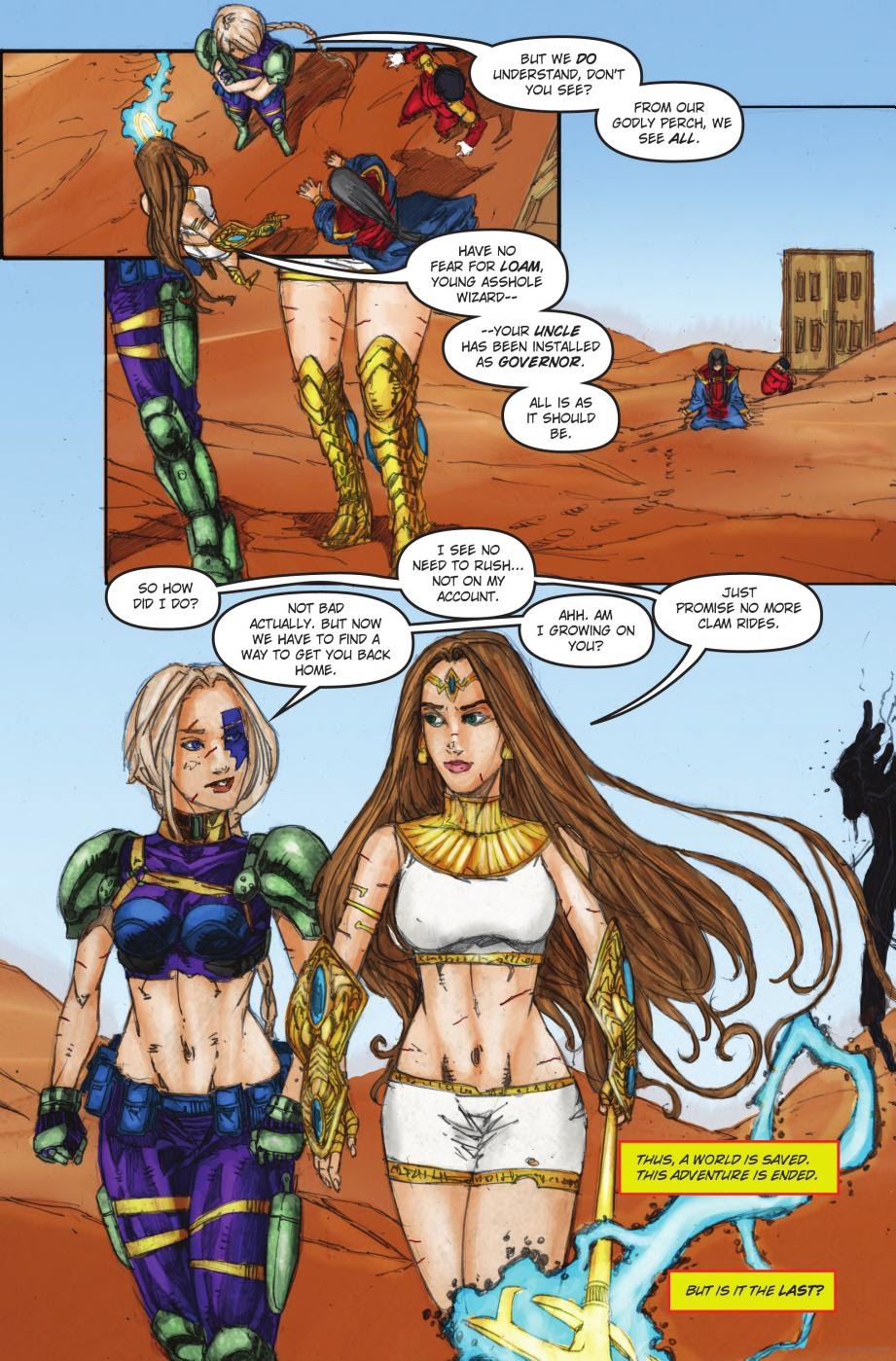 Read online 10th Muse vs. Legend of Isis comic -  Issue #2 - 24