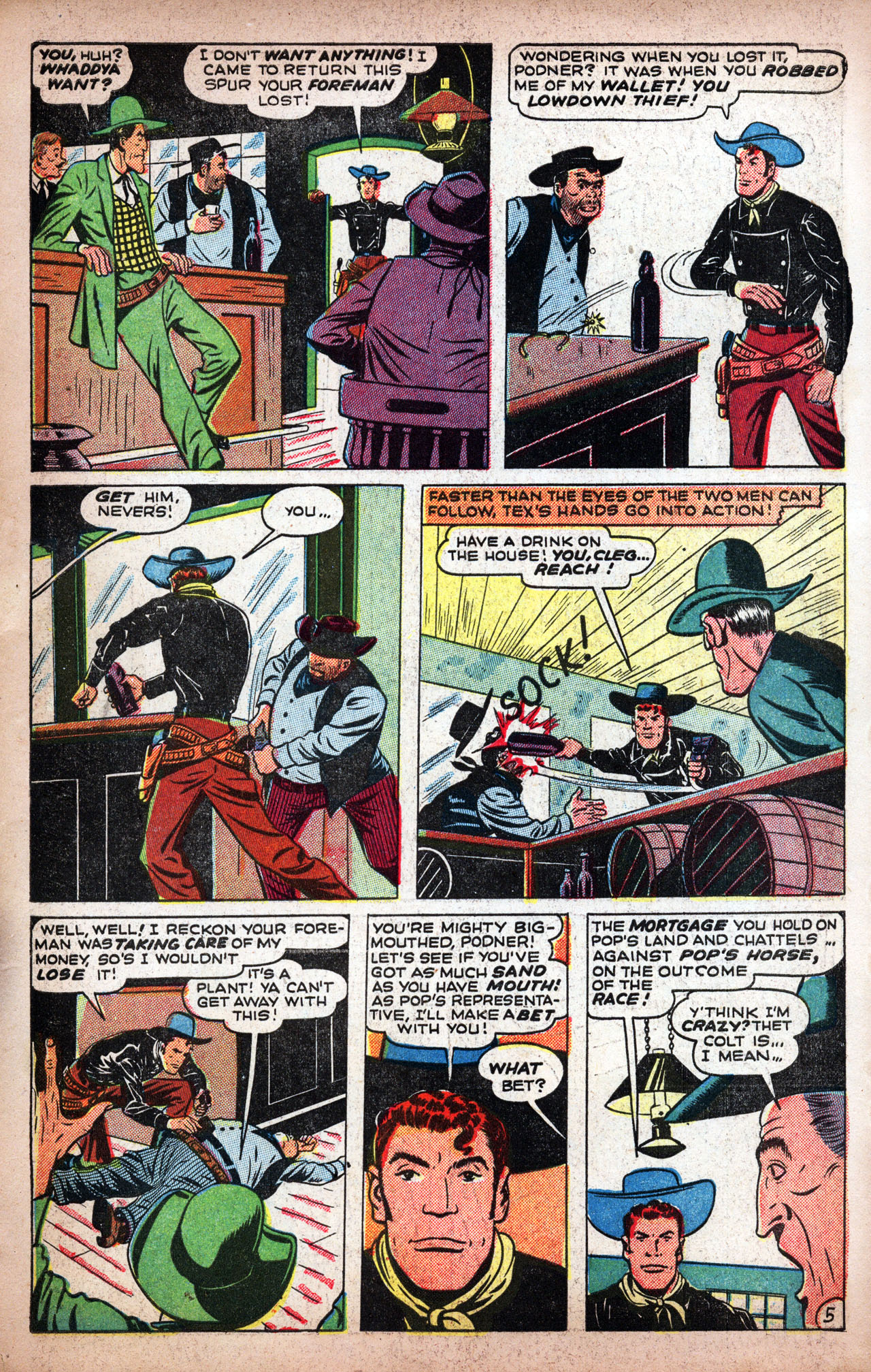 Read online Tex Taylor comic -  Issue #1 - 7