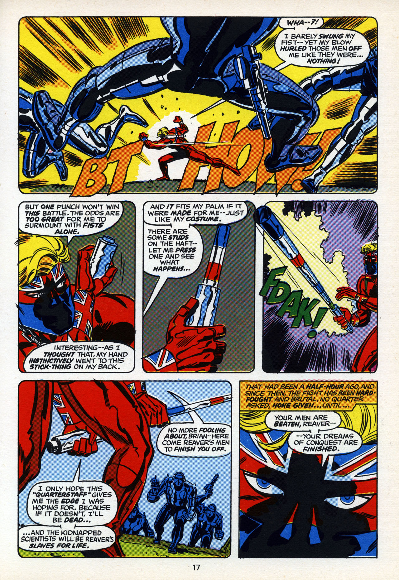 Read online Captain Britain (1976) comic -  Issue # _Annual - 16