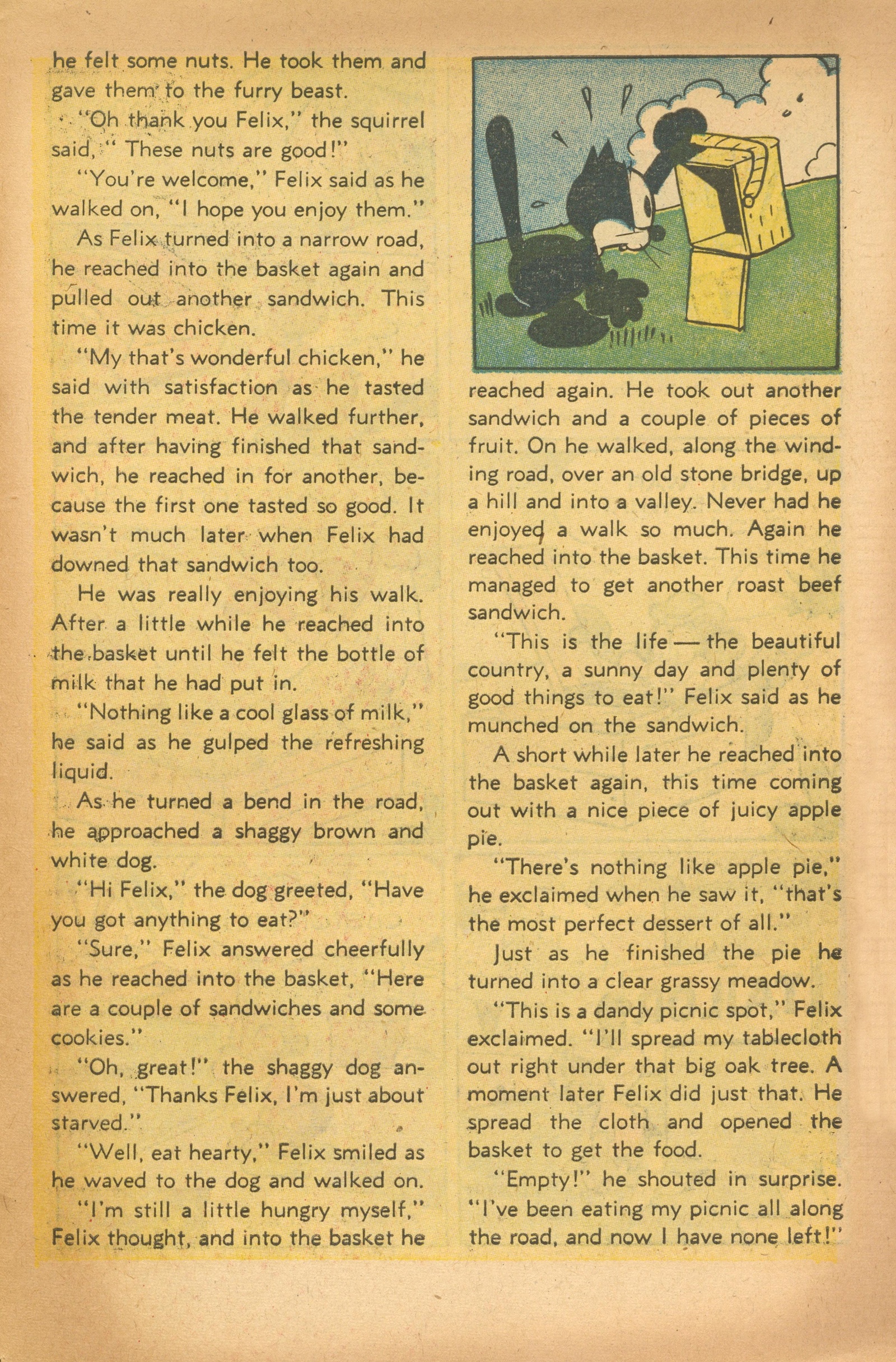 Read online Felix the Cat (1951) comic -  Issue #25 - 29