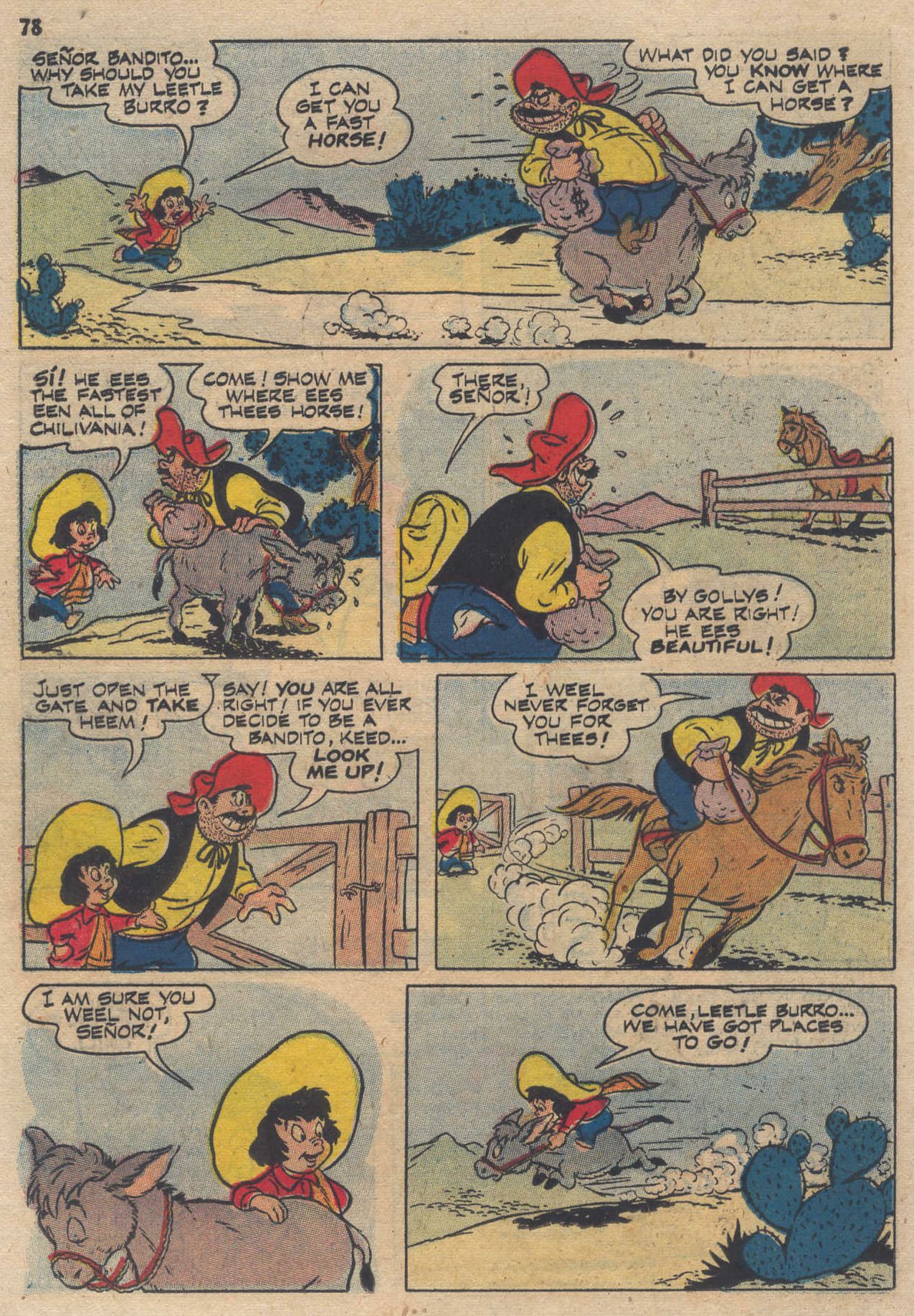 Read online Bugs Bunny's Christmas Funnies comic -  Issue # TPB 3 - 80
