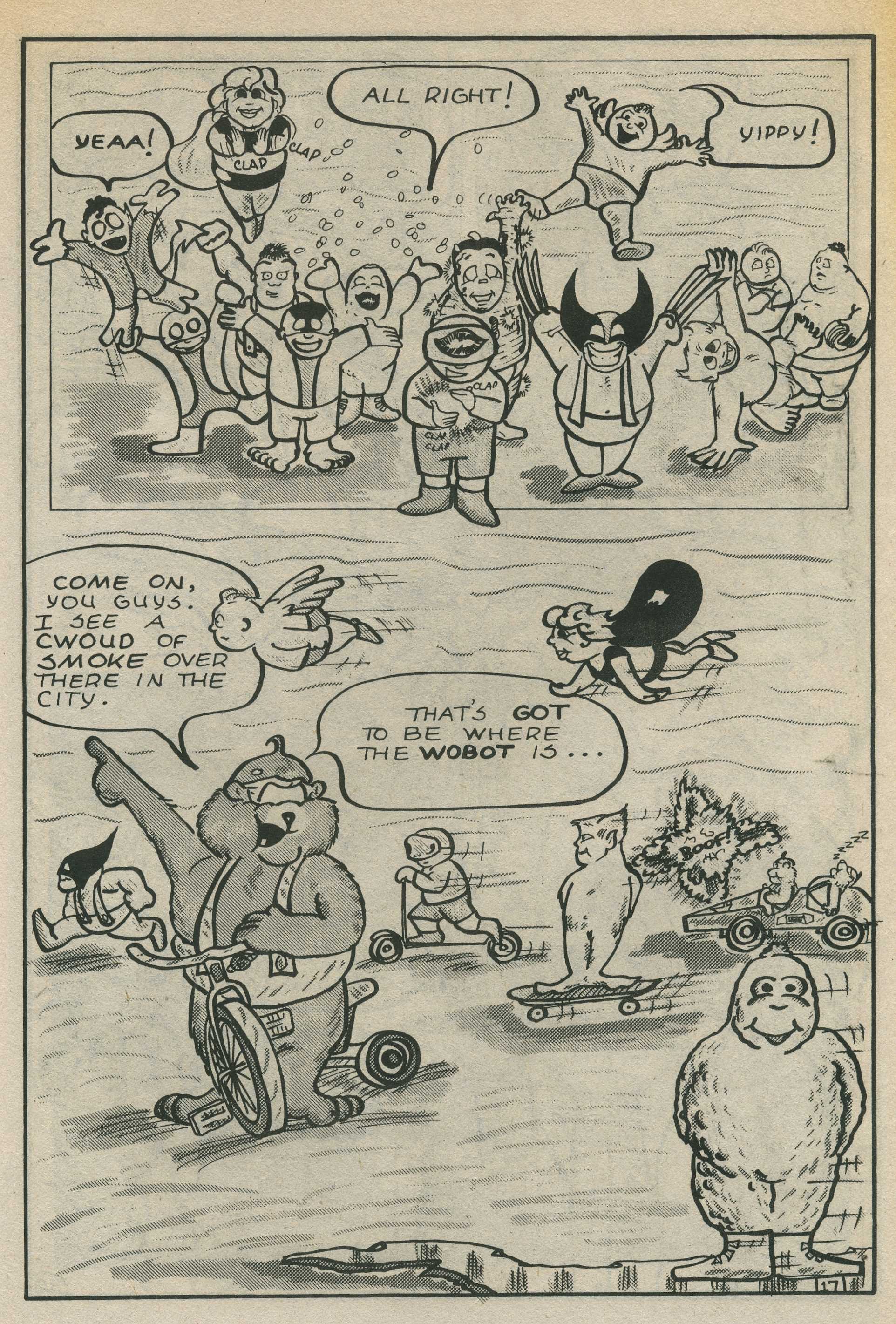 Read online Geriatric Gangrene Jujitsu Gerbils comic -  Issue #3 - 19