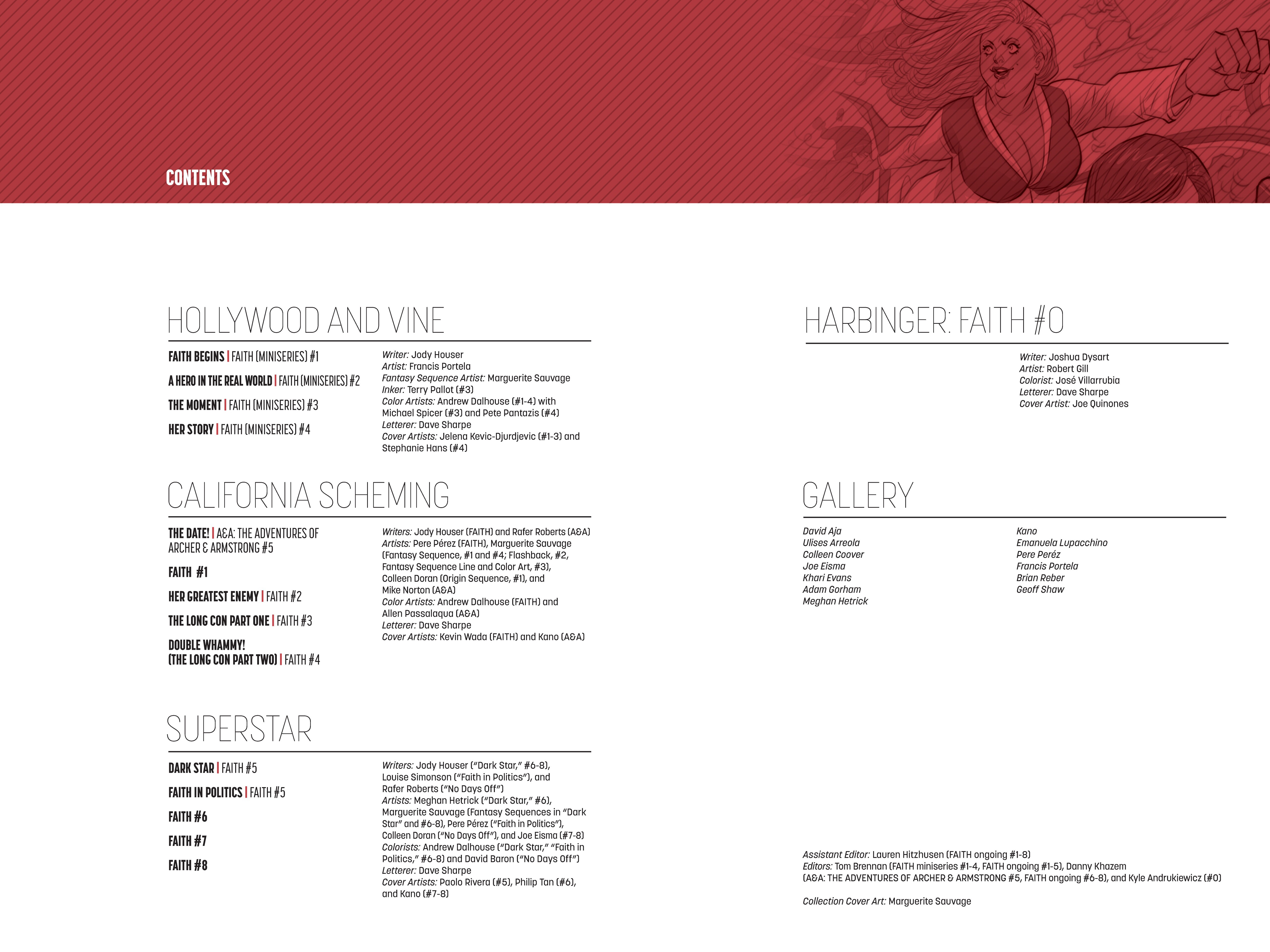 Read online Faith Deluxe Edition comic -  Issue # TPB (Part 1) - 4