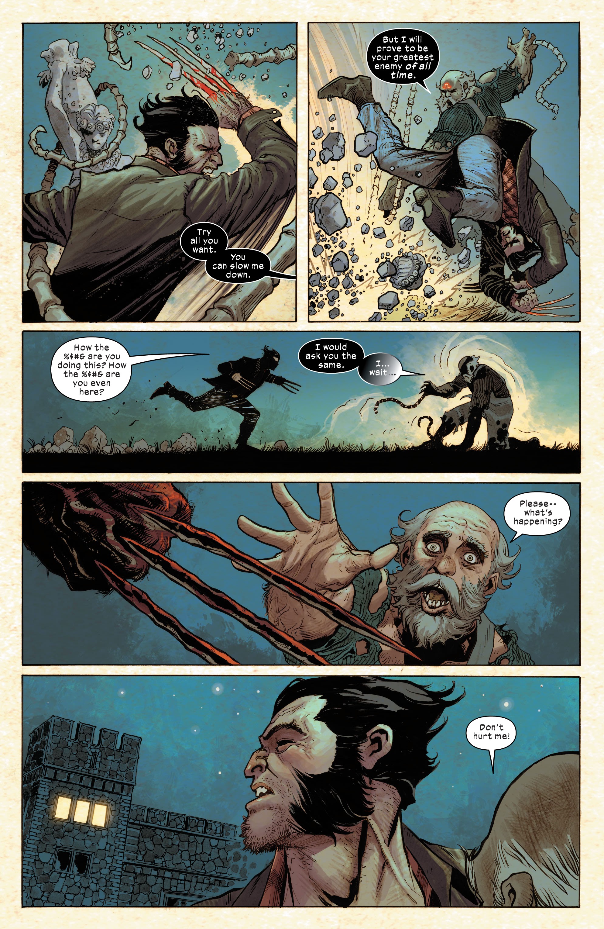 Read online X Lives Of Wolverine comic -  Issue #1 - 14