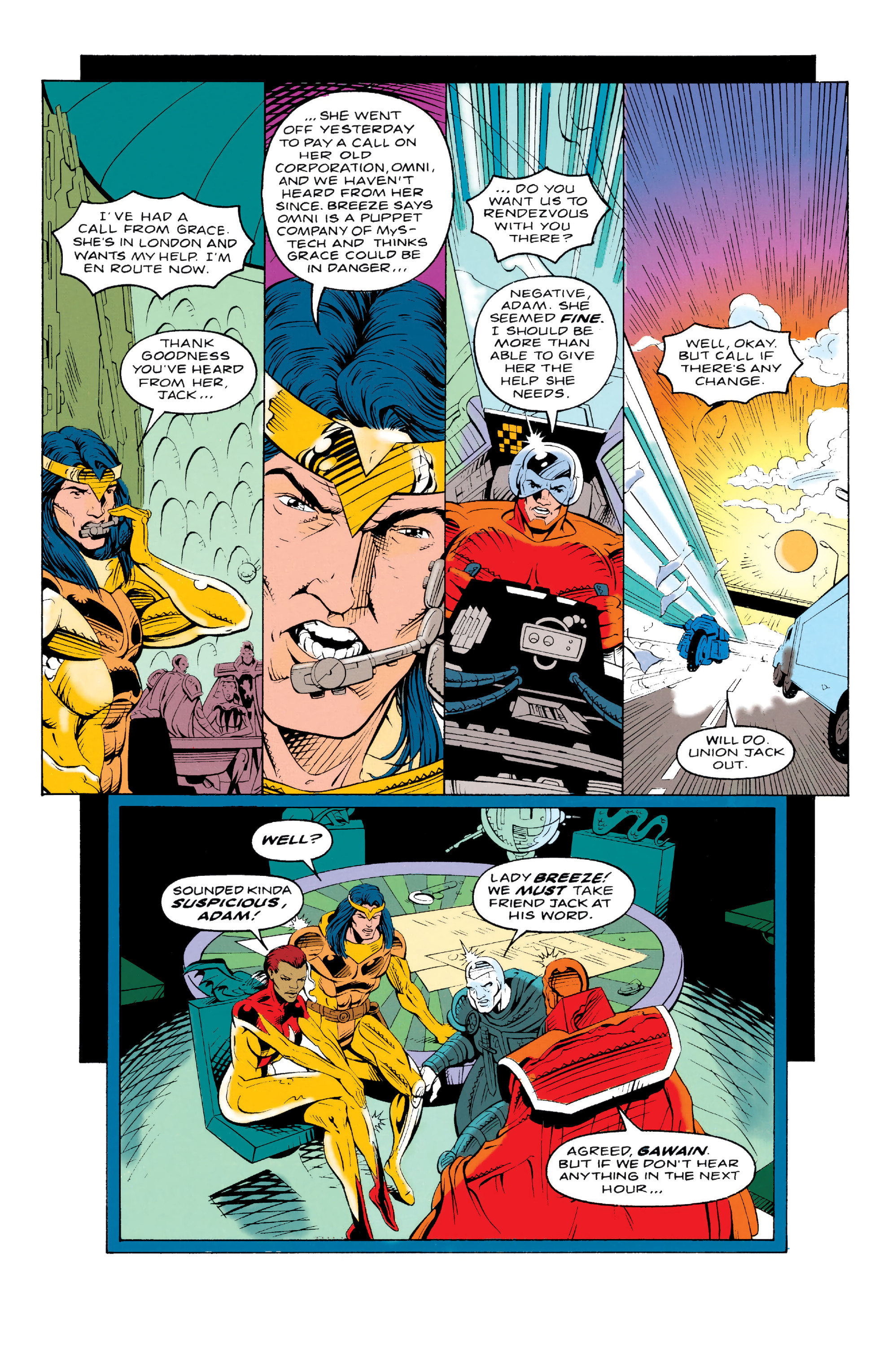 Read online Knights of Pendragon Omnibus comic -  Issue # TPB (Part 7) - 68