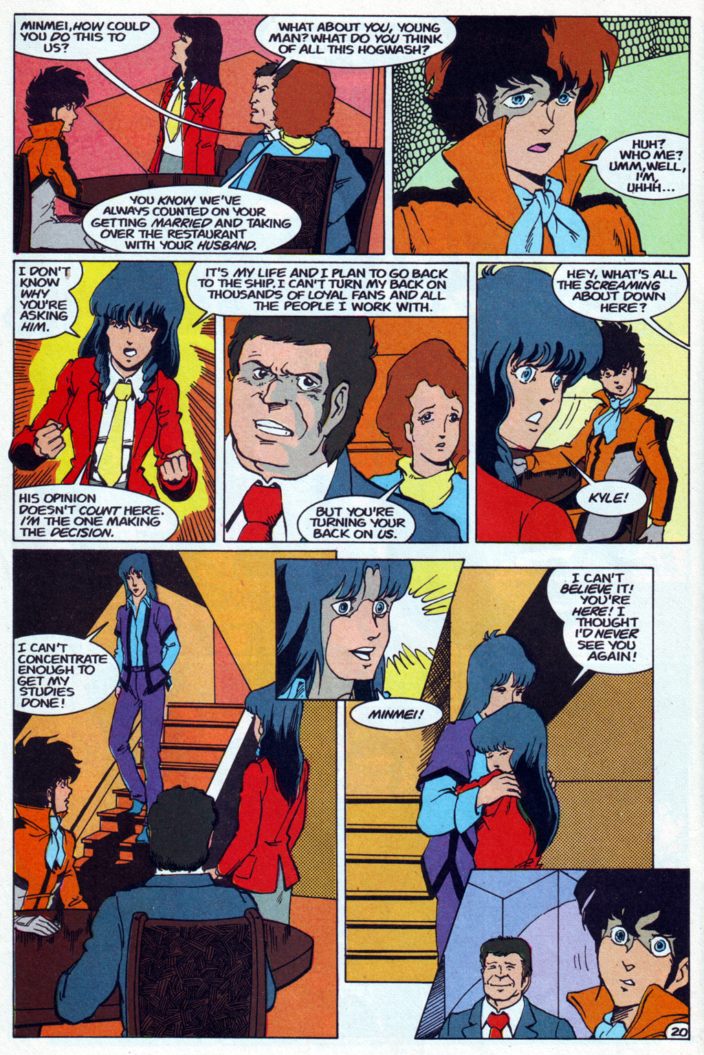 Read online Robotech The Macross Saga comic -  Issue #15 - 21