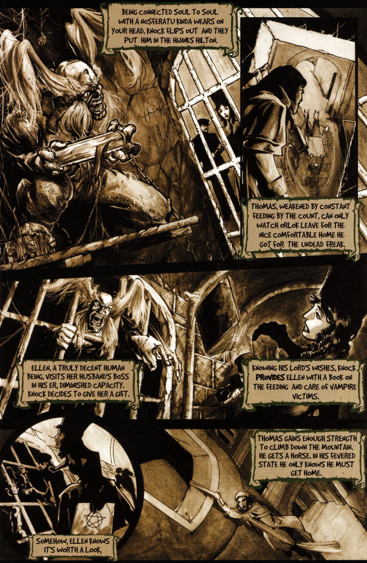 Read online Silent Screamers Nosferatu 1922 comic -  Issue # Full - 16