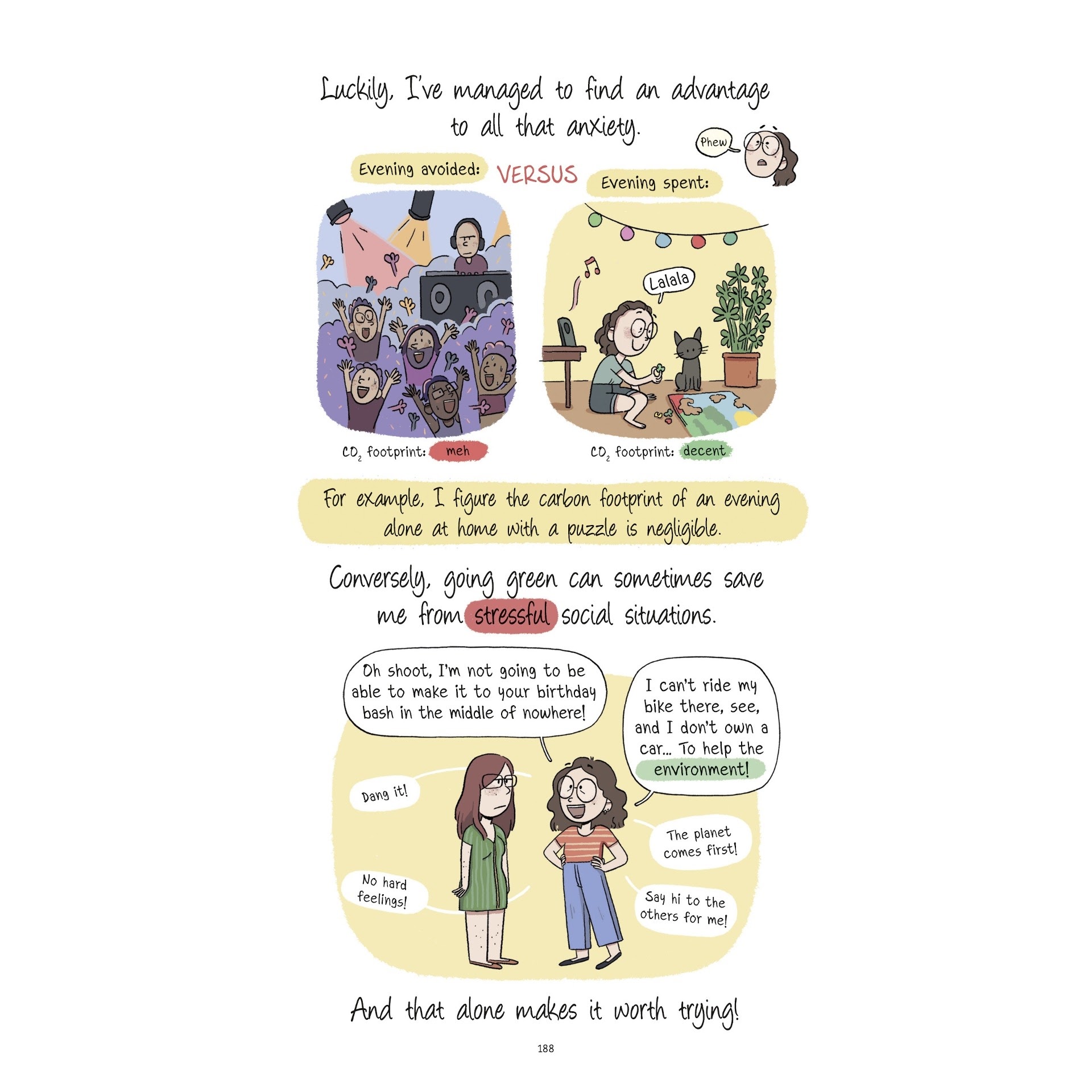Read online Going Green: Giving It (Almost) My All for the Planet comic -  Issue # TPB 2 - 76