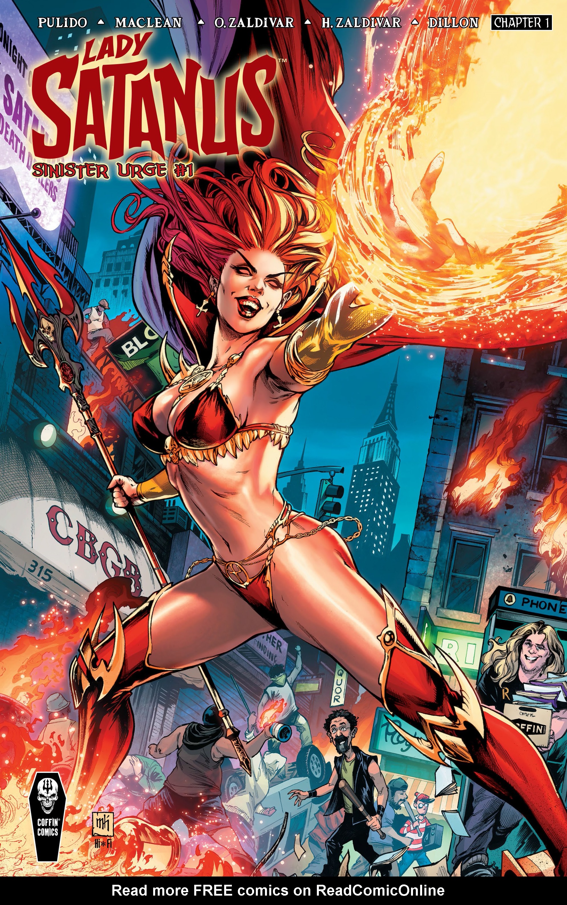 Read online Lady Satanus: Sinister Urge comic -  Issue # TPB - 1