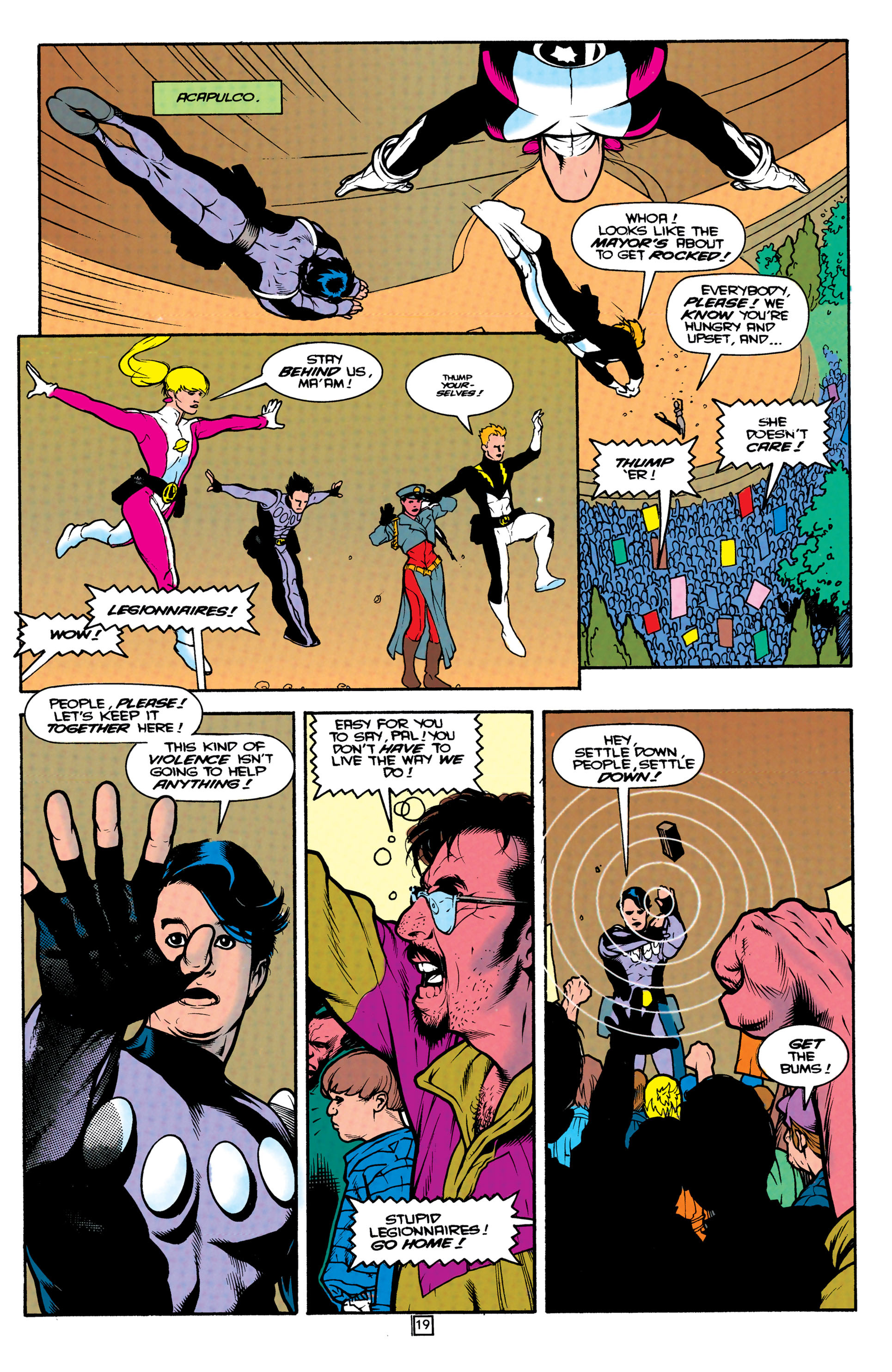 Read online Legionnaires comic -  Issue #9 - 20