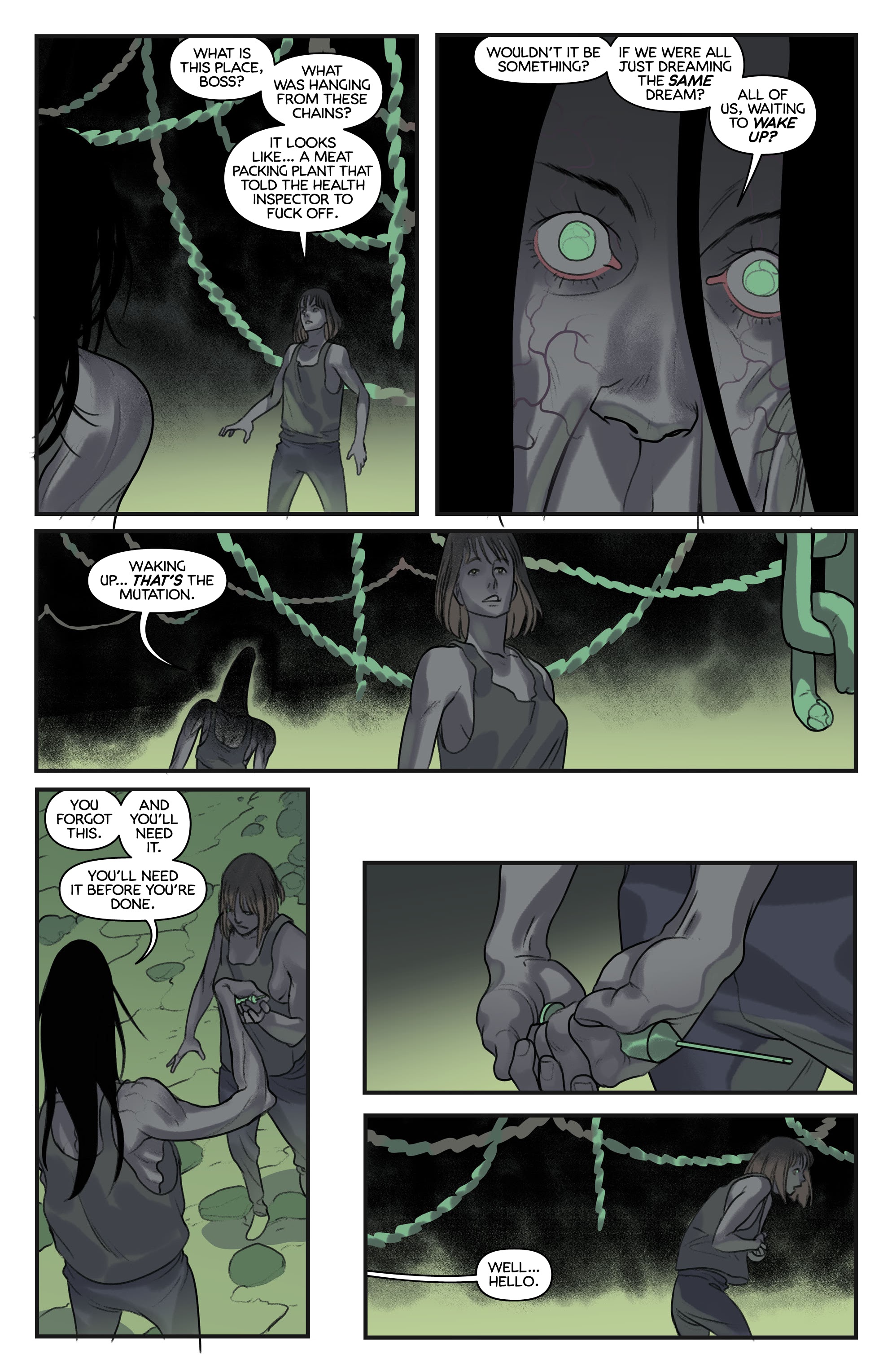 Read online Unearth comic -  Issue #8 - 18