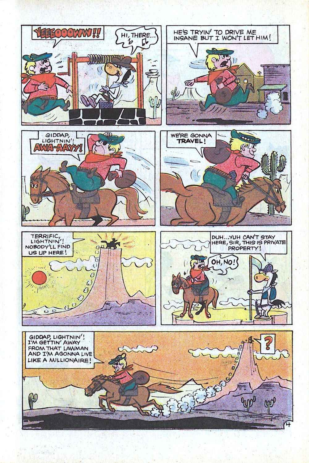 Read online Quick Draw McGraw comic -  Issue #8 - 9