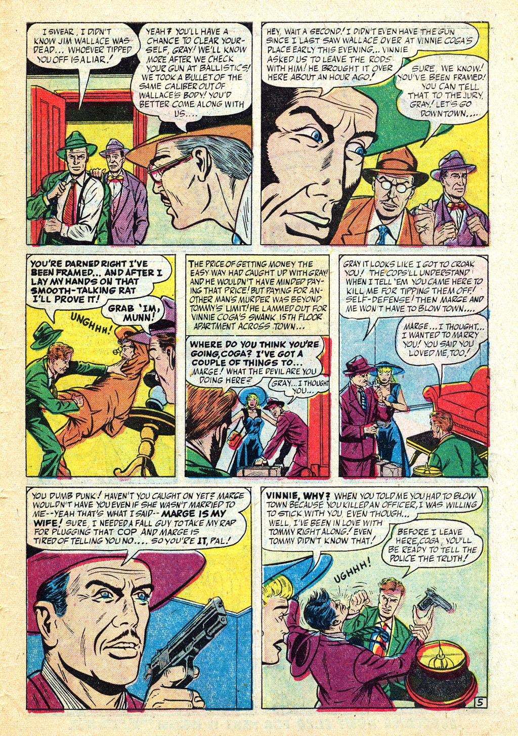 Read online Crime Cases Comics (1951) comic -  Issue #7 - 31