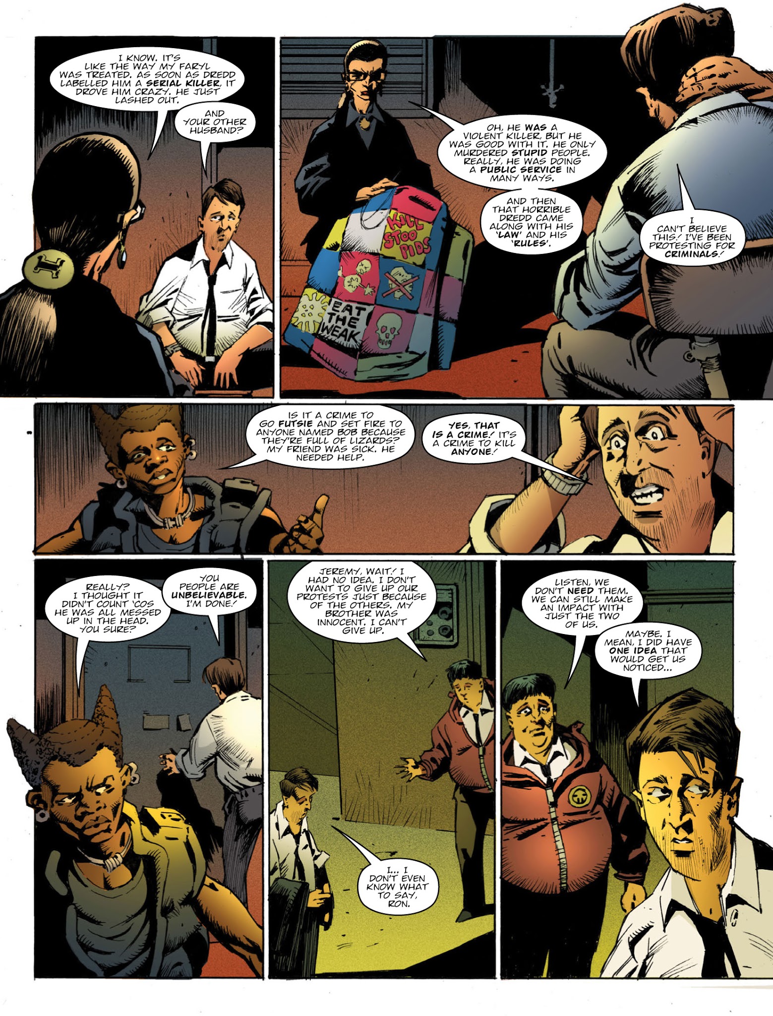 Read online Judge Dredd Megazine (Vol. 5) comic -  Issue #388 - 12