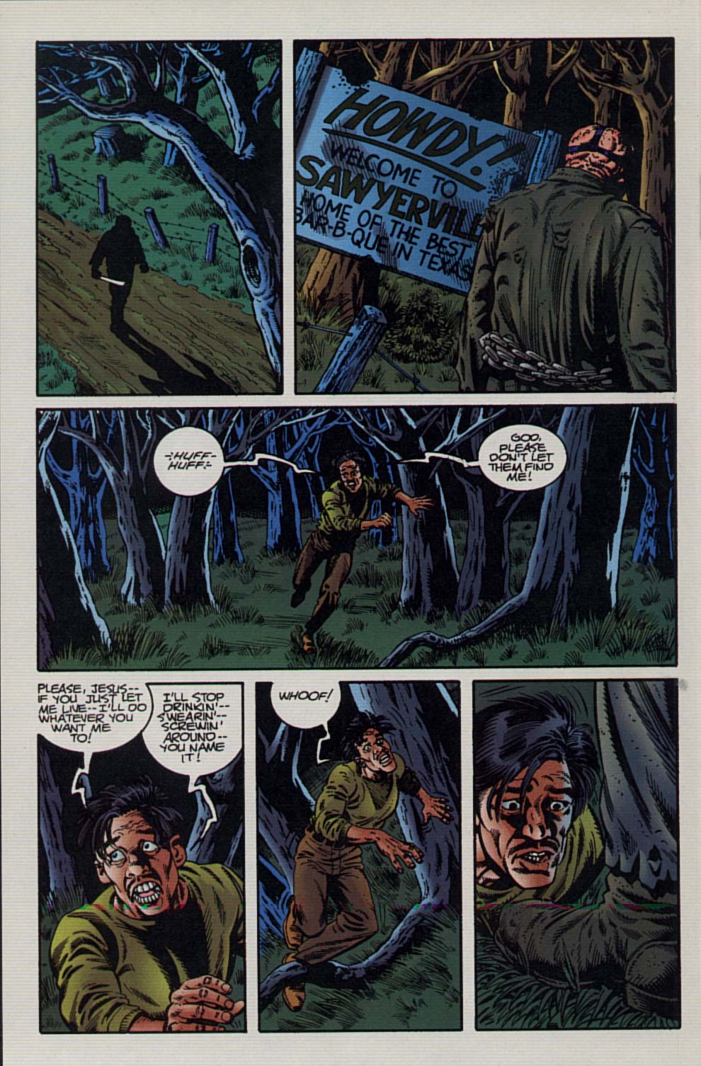 Read online Jason vs Leatherface comic -  Issue #1 - 18