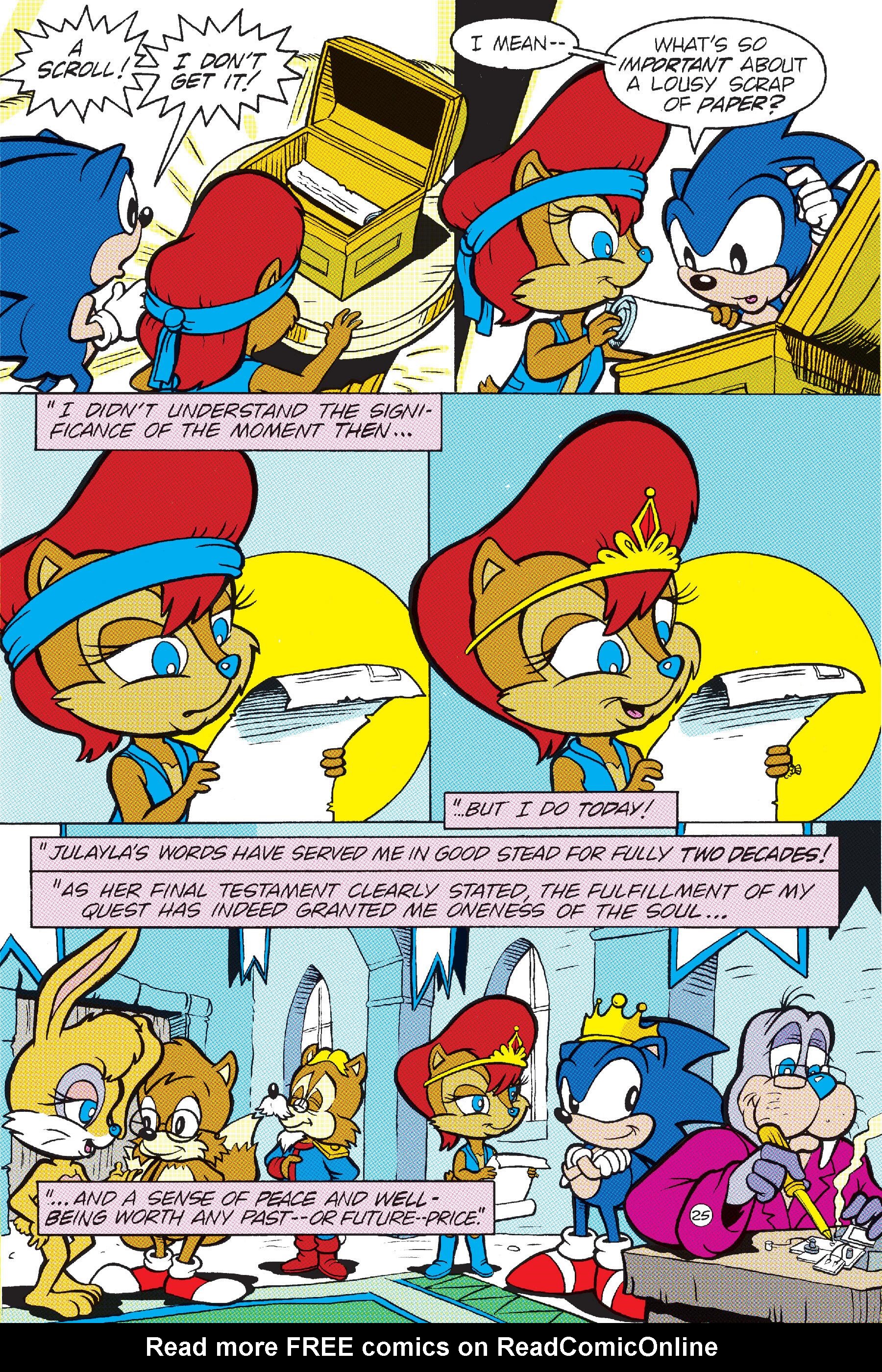 Read online Sonic The Hedgehog In Your Face Special comic -  Issue # Full - 22