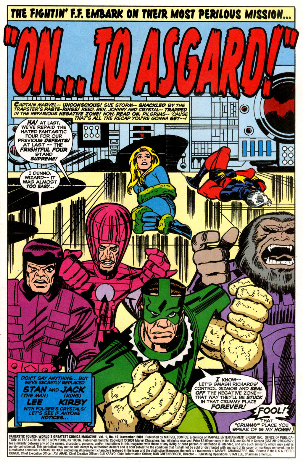 Read online Fantastic Four: World's Greatest Comics Magazine comic -  Issue #10 - 2