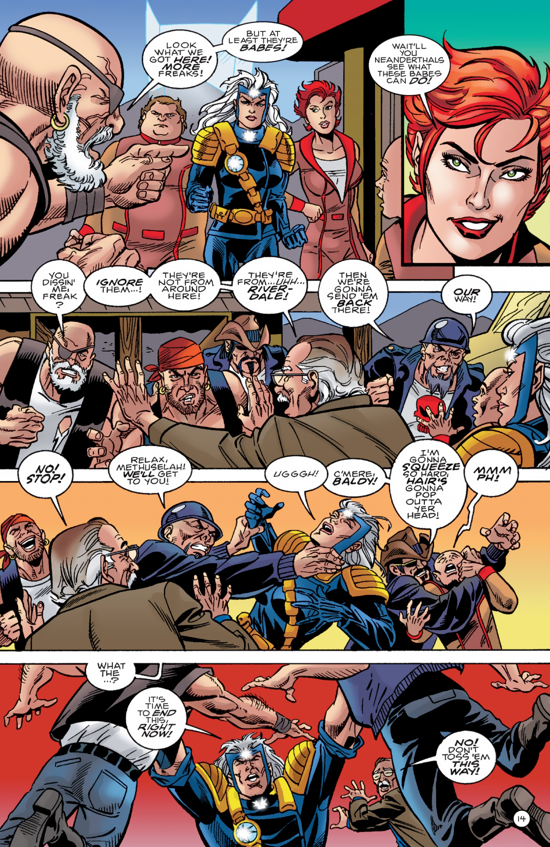 Read online Stan Lee's Mighty 7 comic -  Issue #2 - 16