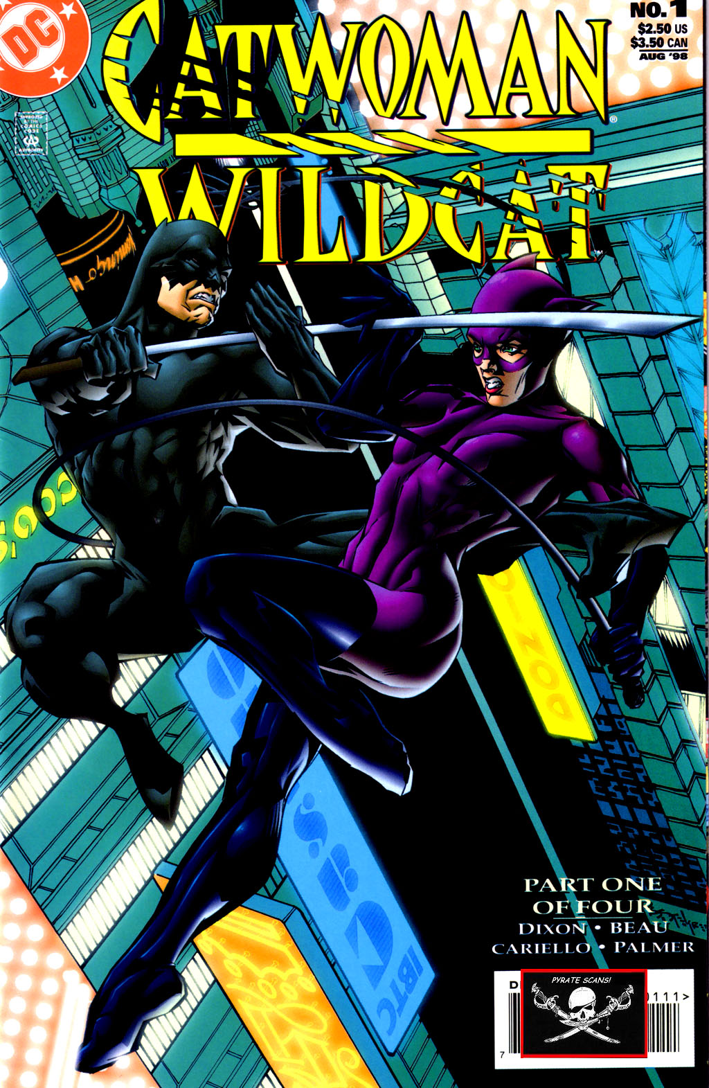 Read online Catwoman/Wildcat comic -  Issue #1 - 1