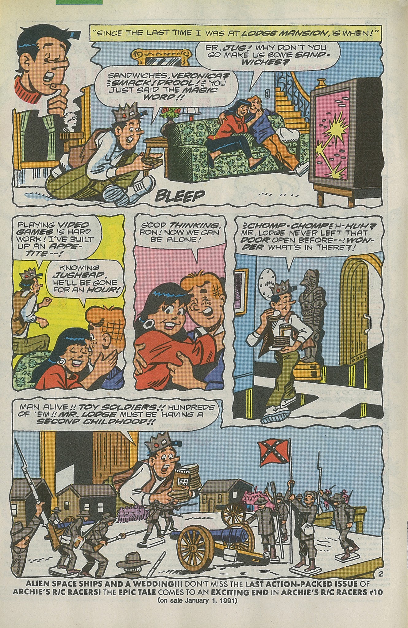 Read online Jughead's Time Police comic -  Issue #5 - 4