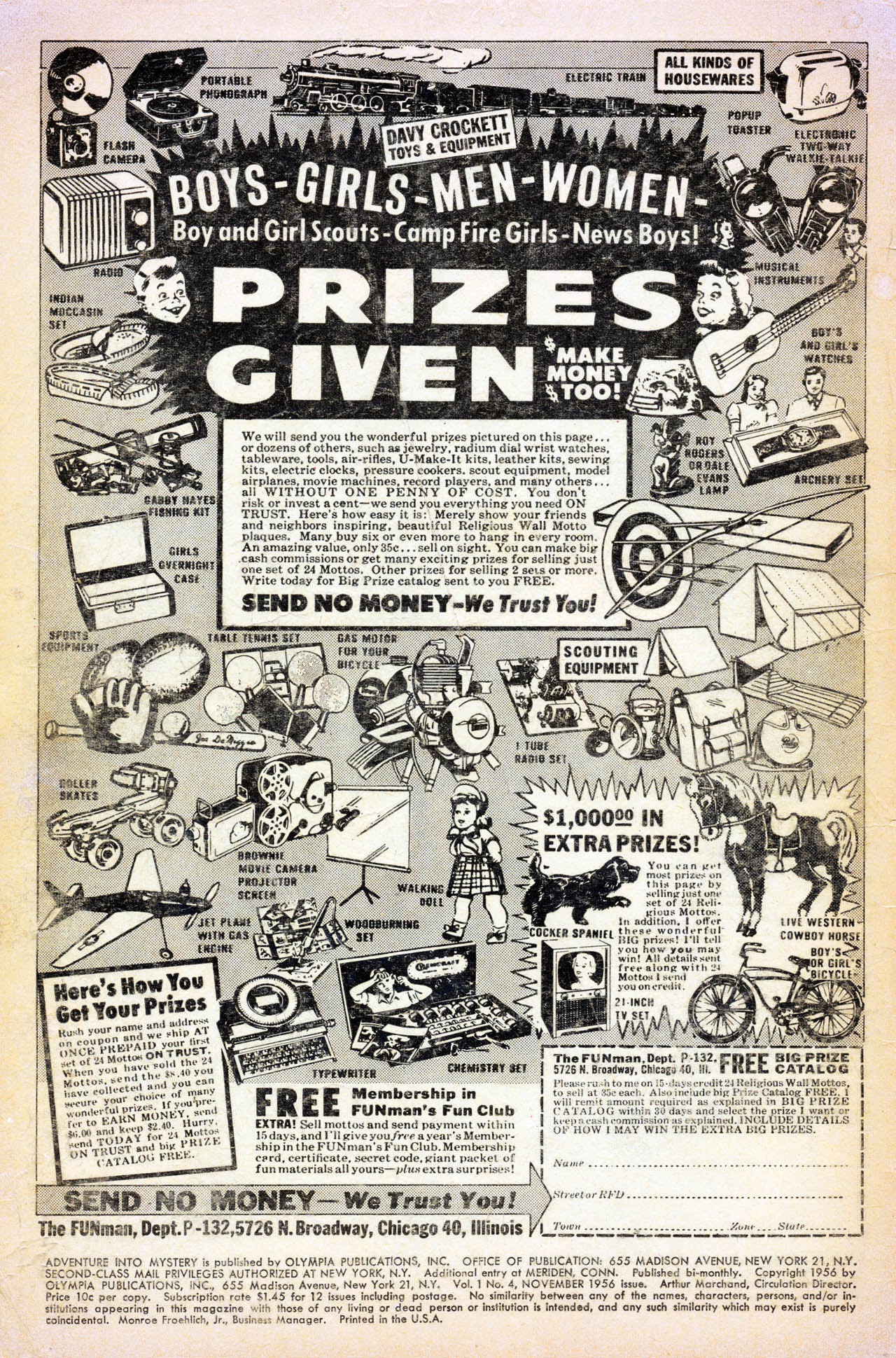 Read online Adventure into Mystery comic -  Issue #4 - 2