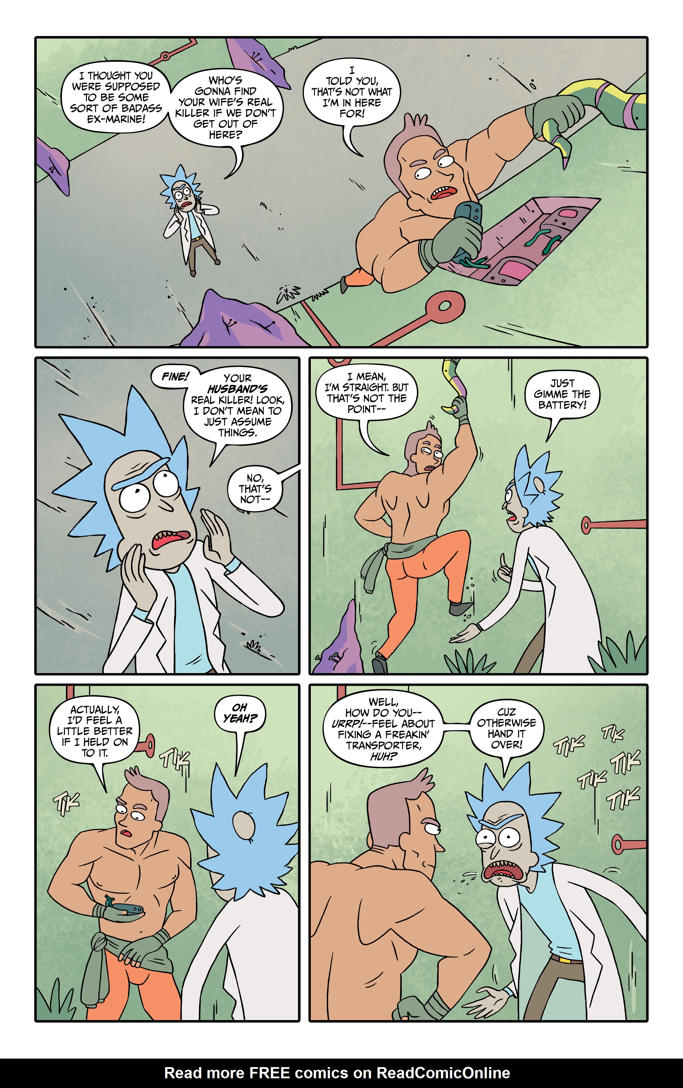 Read online Rick and Morty comic -  Issue # (2015) _Deluxe Edition 1 (Part 1) - 50