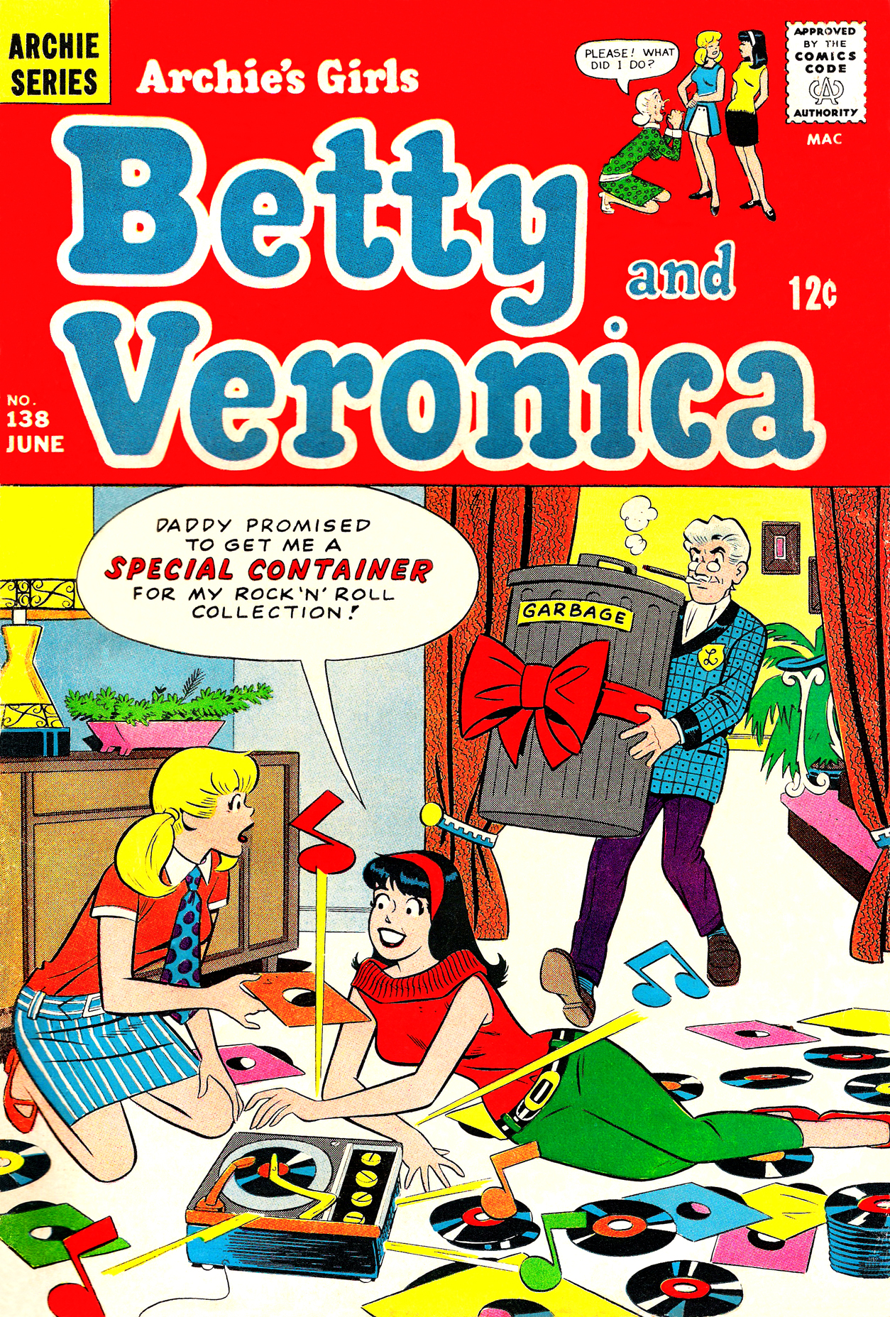 Read online Archie's Girls Betty and Veronica comic -  Issue #138 - 1