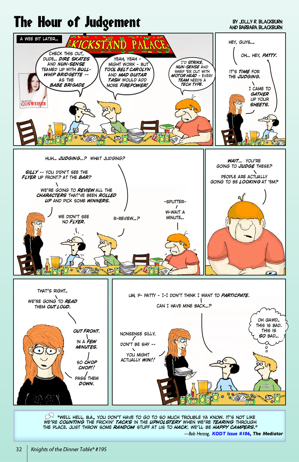 Read online Knights of the Dinner Table comic -  Issue #195 - 34