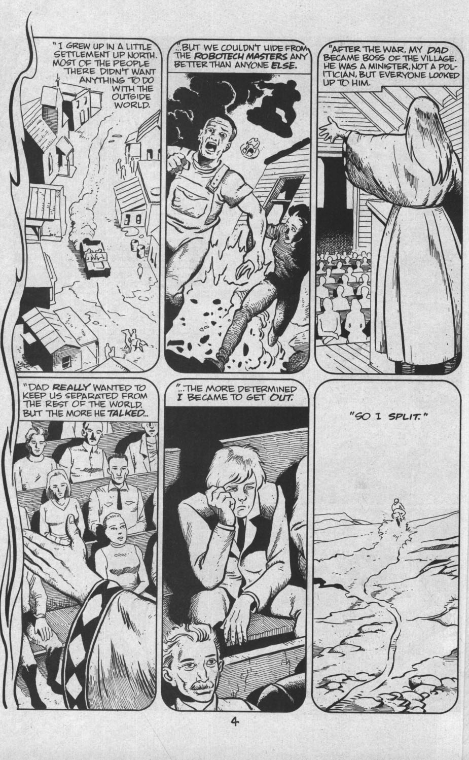 Read online Robotech: Invid War comic -  Issue #13 - 6