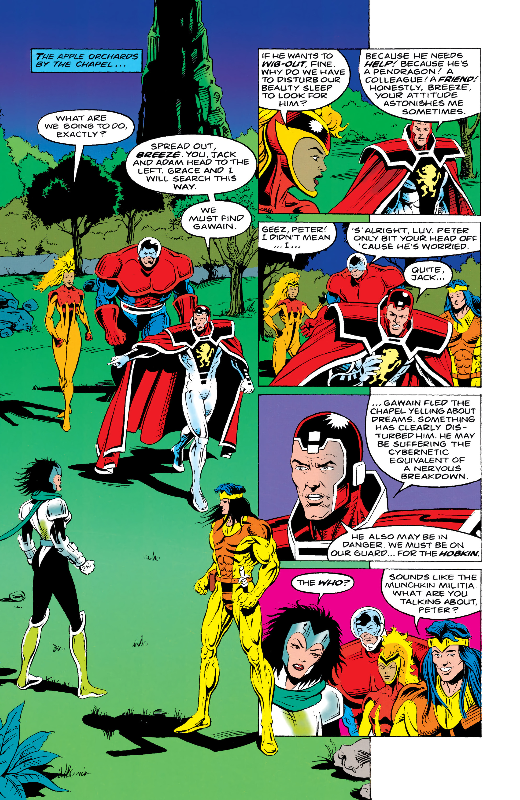 Read online Knights of Pendragon Omnibus comic -  Issue # TPB (Part 8) - 97
