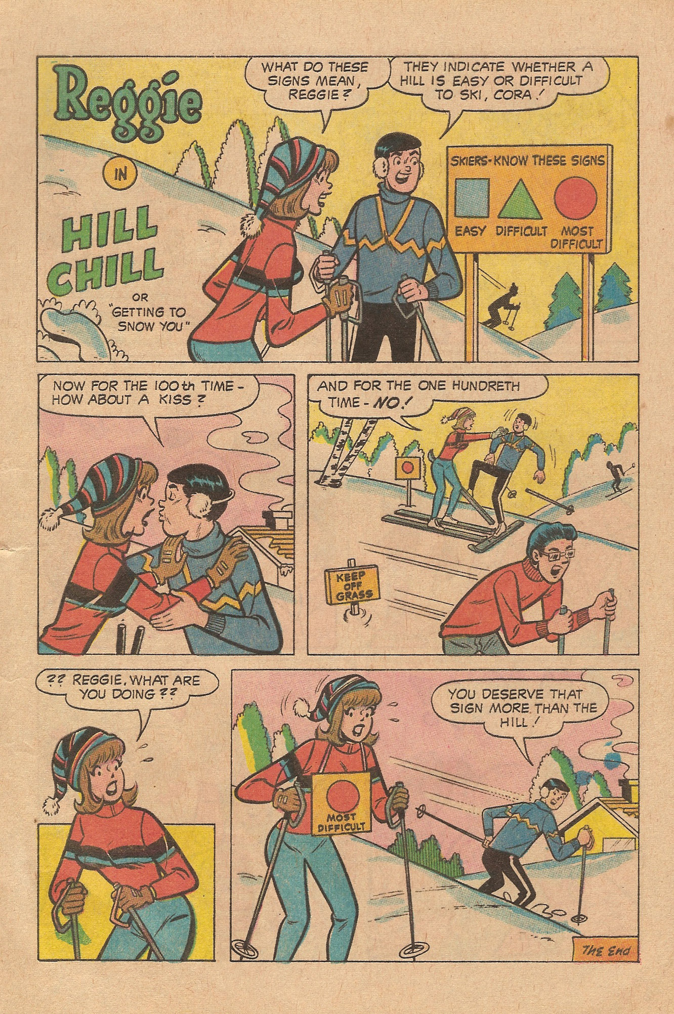Read online Reggie's Wise Guy Jokes comic -  Issue #4 - 5