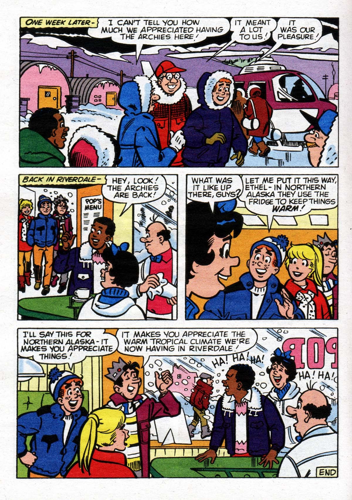Read online Archie's Double Digest Magazine comic -  Issue #139 - 125