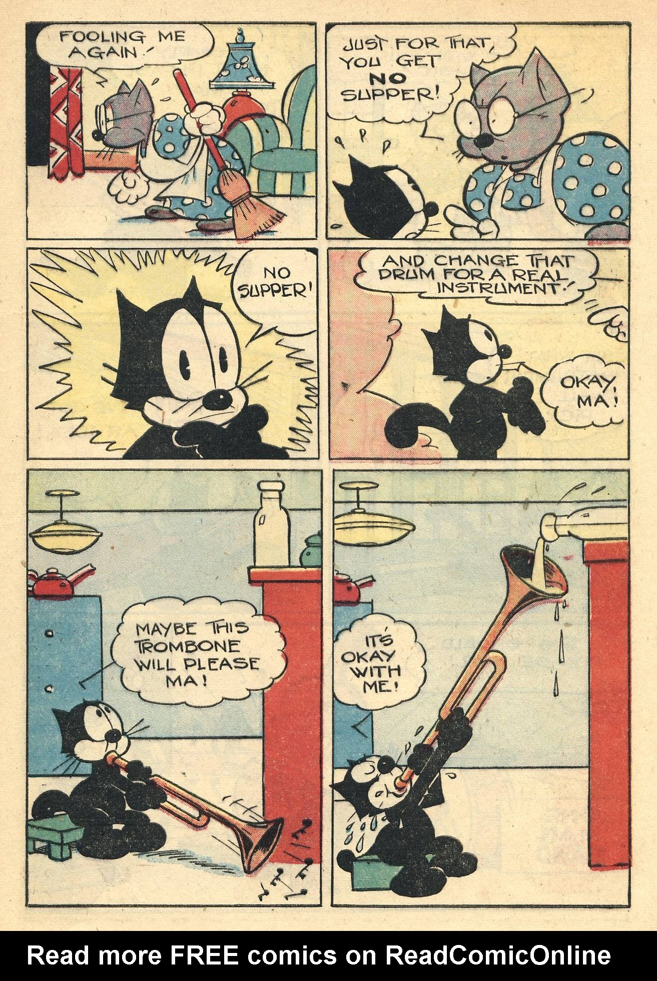 Read online Felix the Cat (1948) comic -  Issue #11 - 13