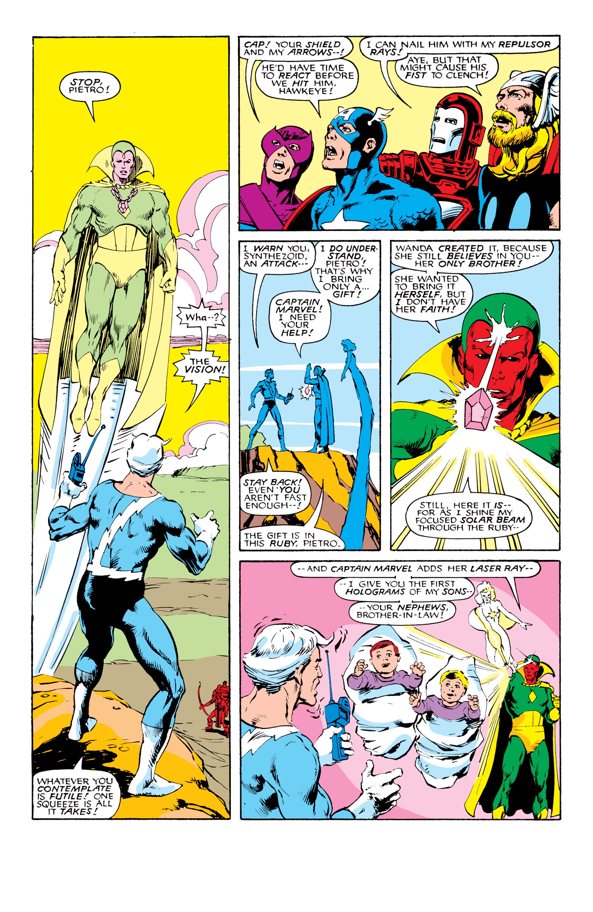 Read online Avengers West Coast Epic Collection: How The West Was Won comic -  Issue #Avengers West Coast Epic Collection Lost in Space-Time (Part 3) - 22