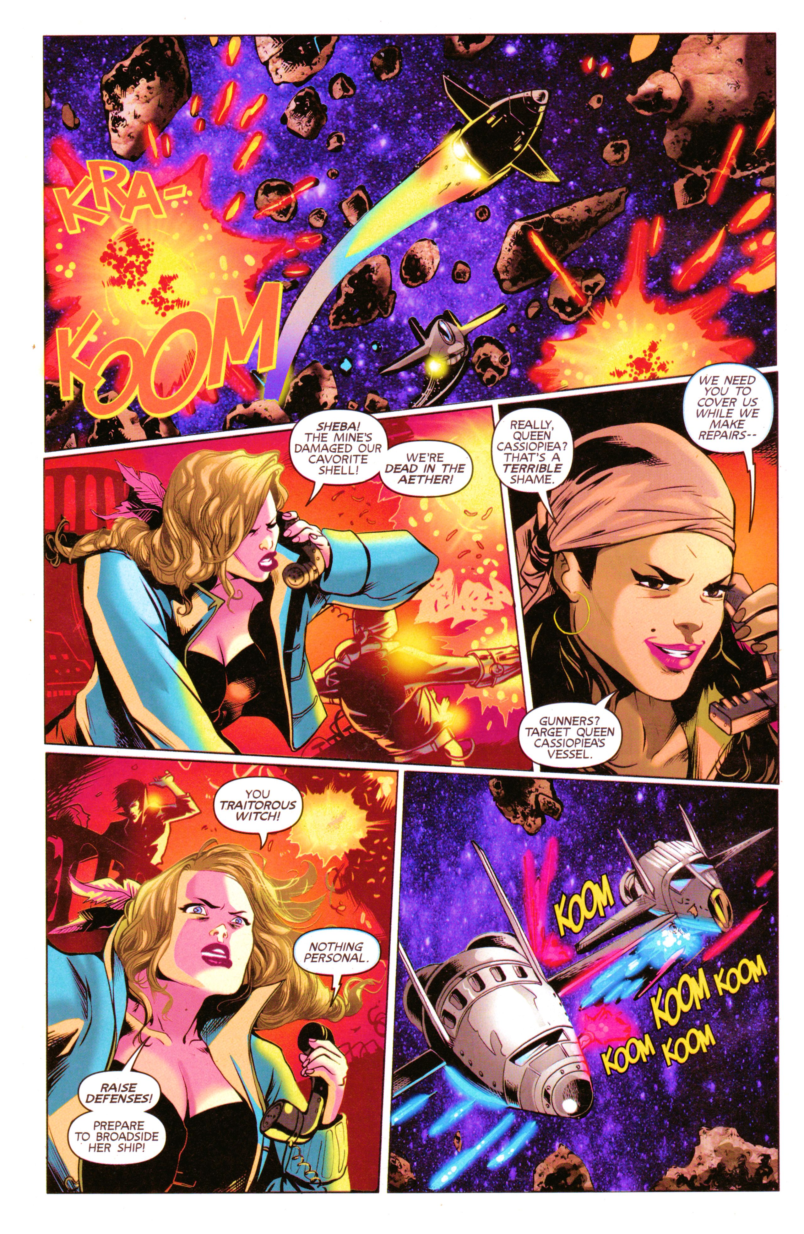Read online Steampunk Battlestar Galactica 1880 comic -  Issue #2 - 12