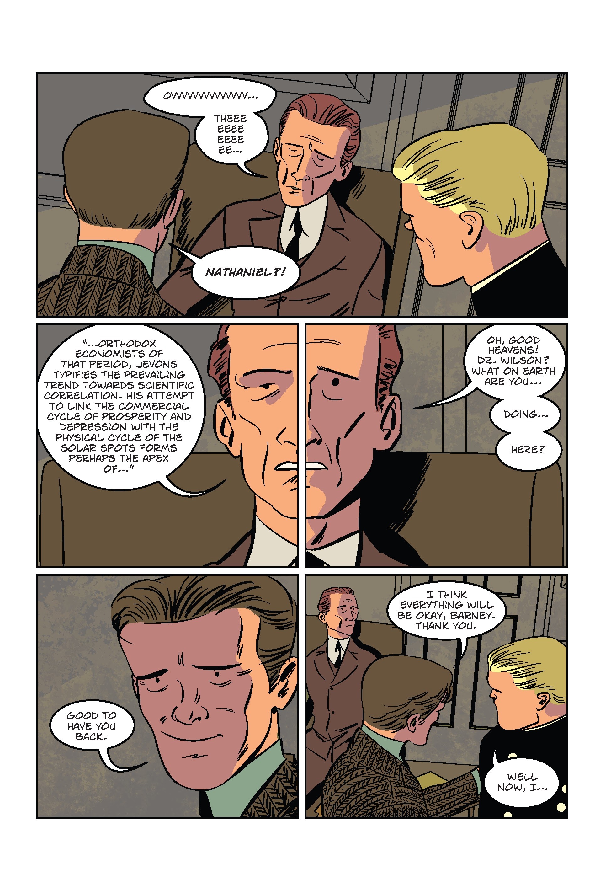 Read online H.P. Lovecraft The Shadow Out of Time comic -  Issue # TPB - 14