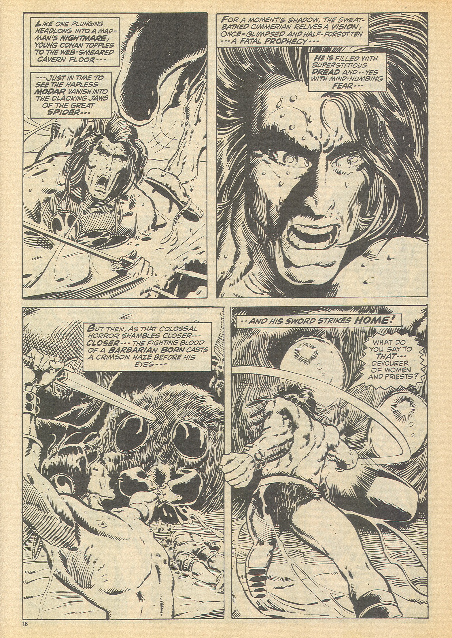 Read online The Savage Sword of Conan (1975) comic -  Issue #14 - 16