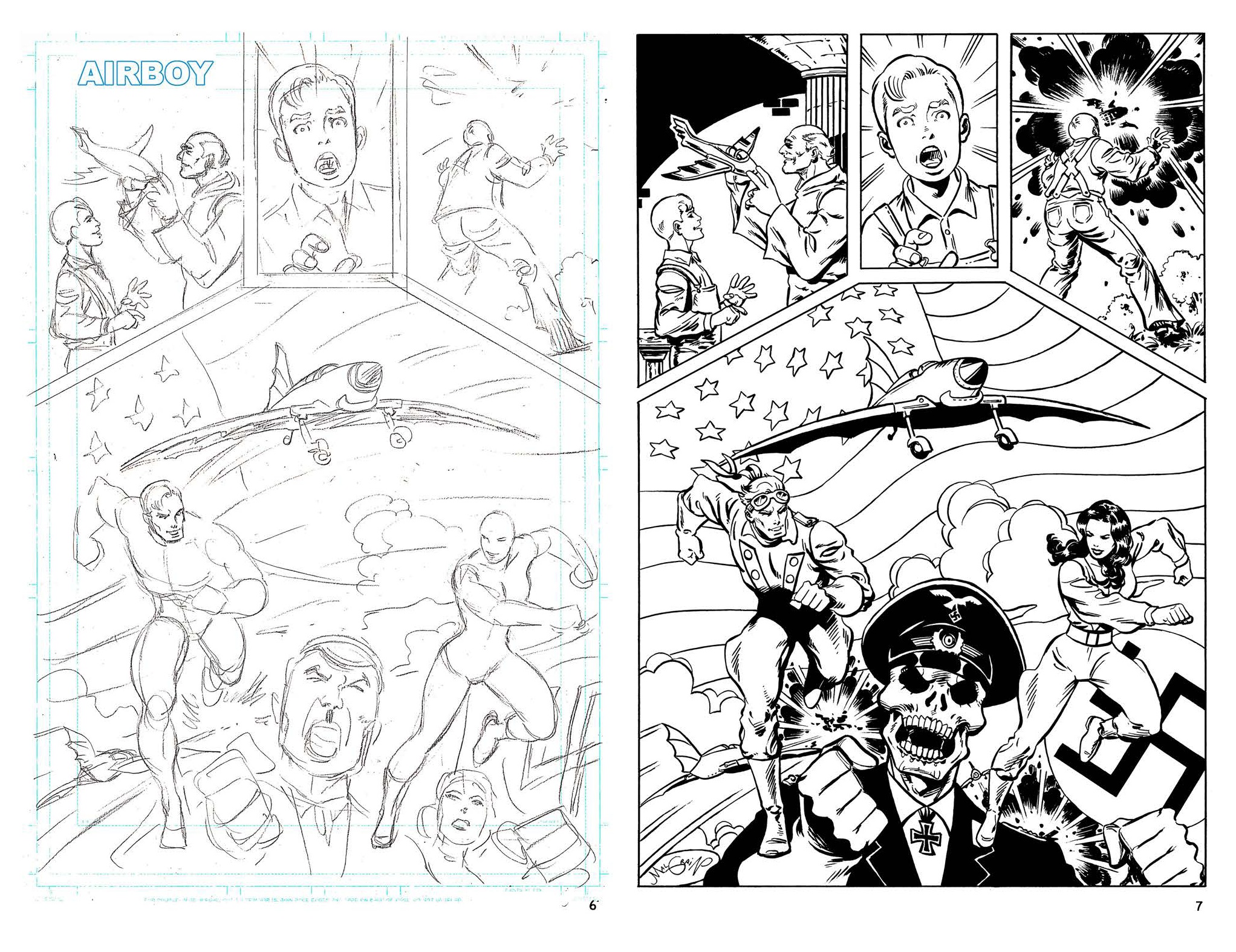 Read online The Art of Chris Malgrain comic -  Issue #4 - 6