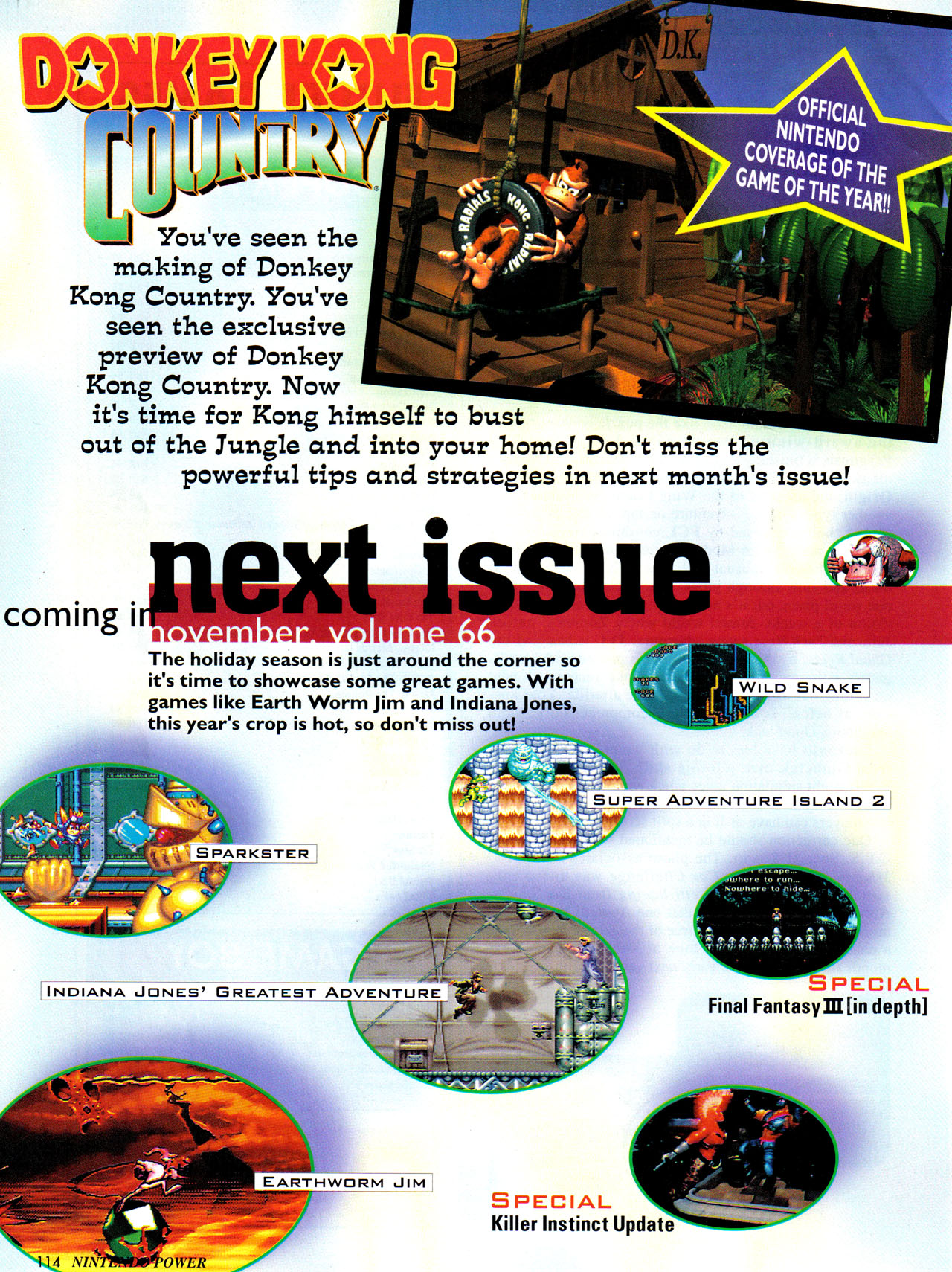 Read online Nintendo Power comic -  Issue #65 - 123
