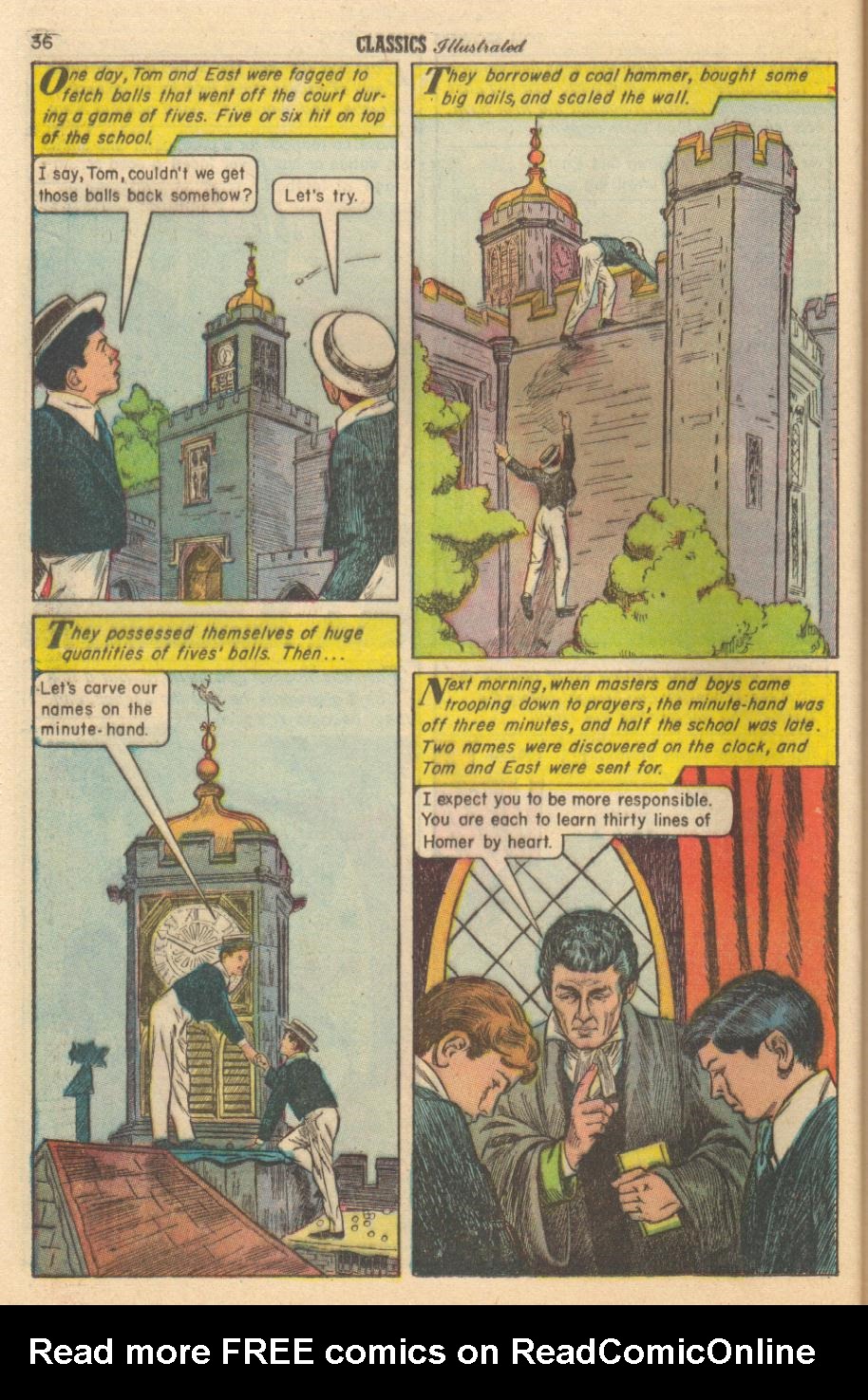 Read online Classics Illustrated comic -  Issue #45 - 38