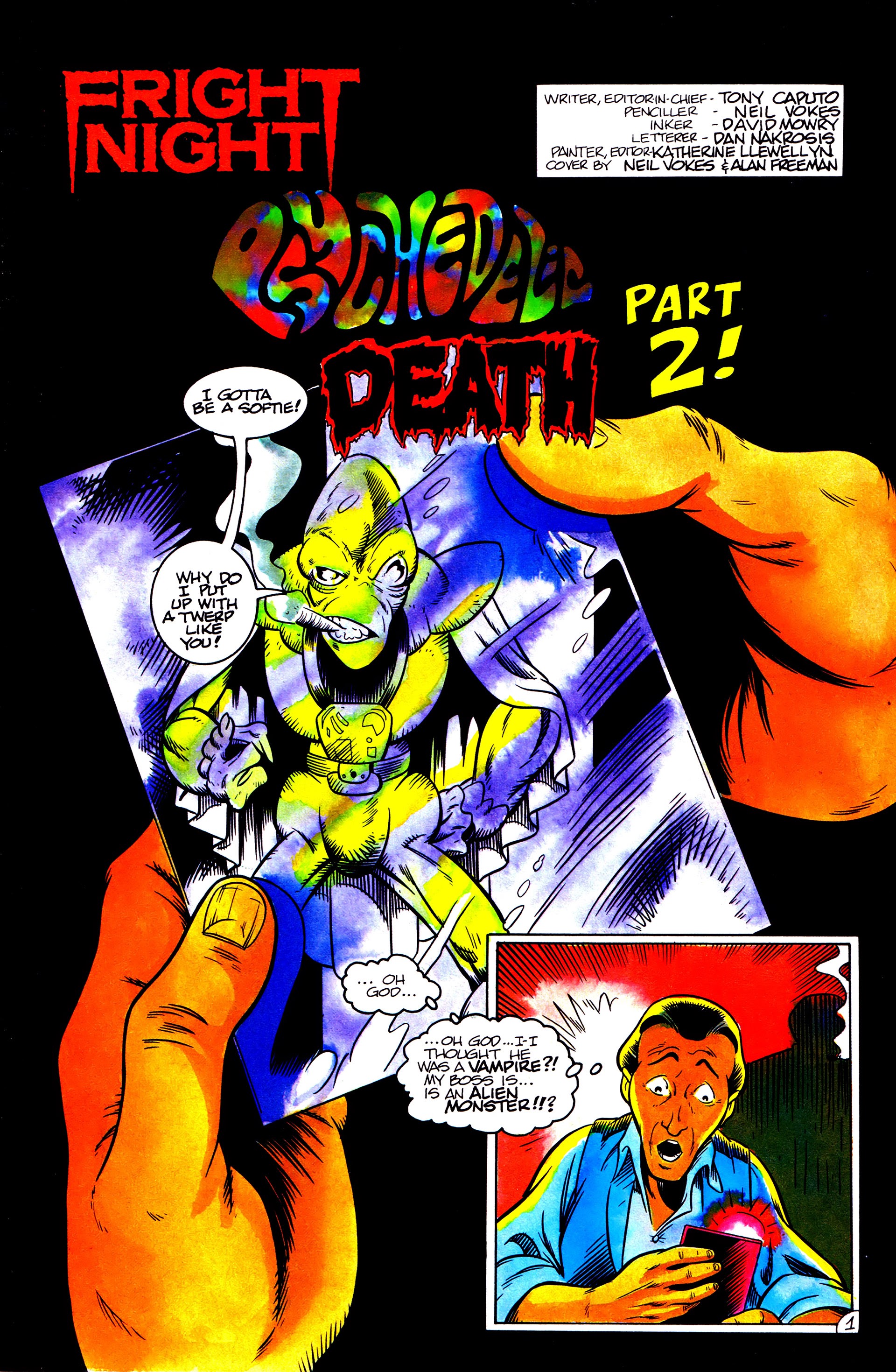 Read online Fright Night (1988) comic -  Issue #11 - 3