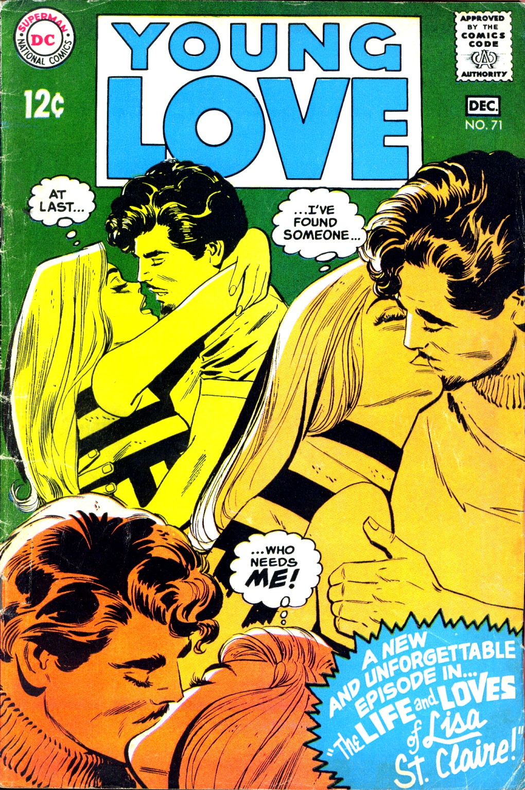 Read online Young Love (1963) comic -  Issue #71 - 1